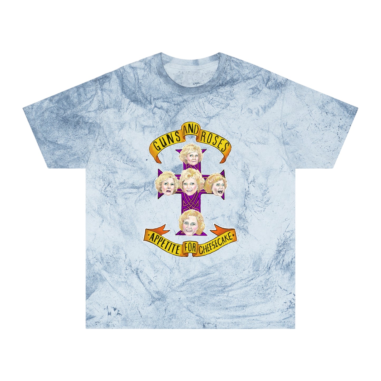 Unisex Color Blast T-Shirt - Appetite for Cheesecake