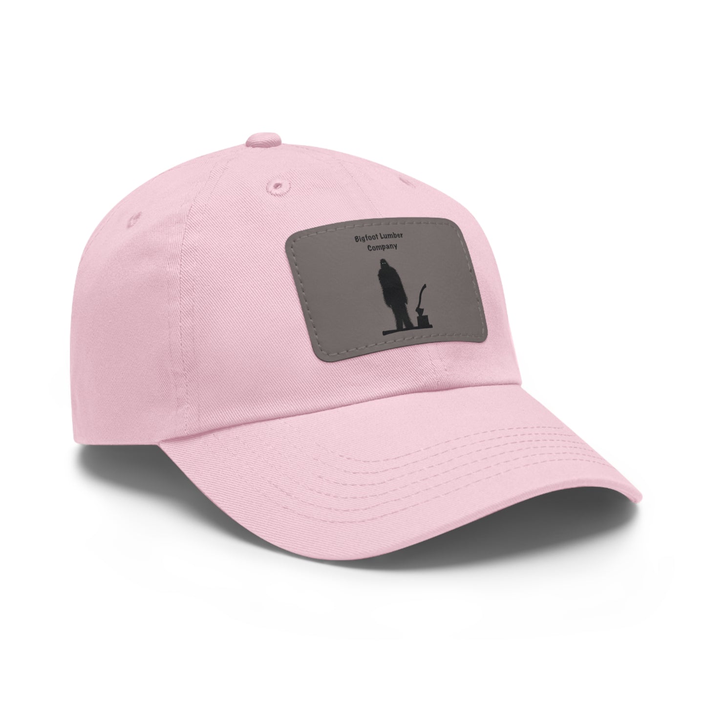 Hat with Leather Patch - Bigfoot Lumber Co