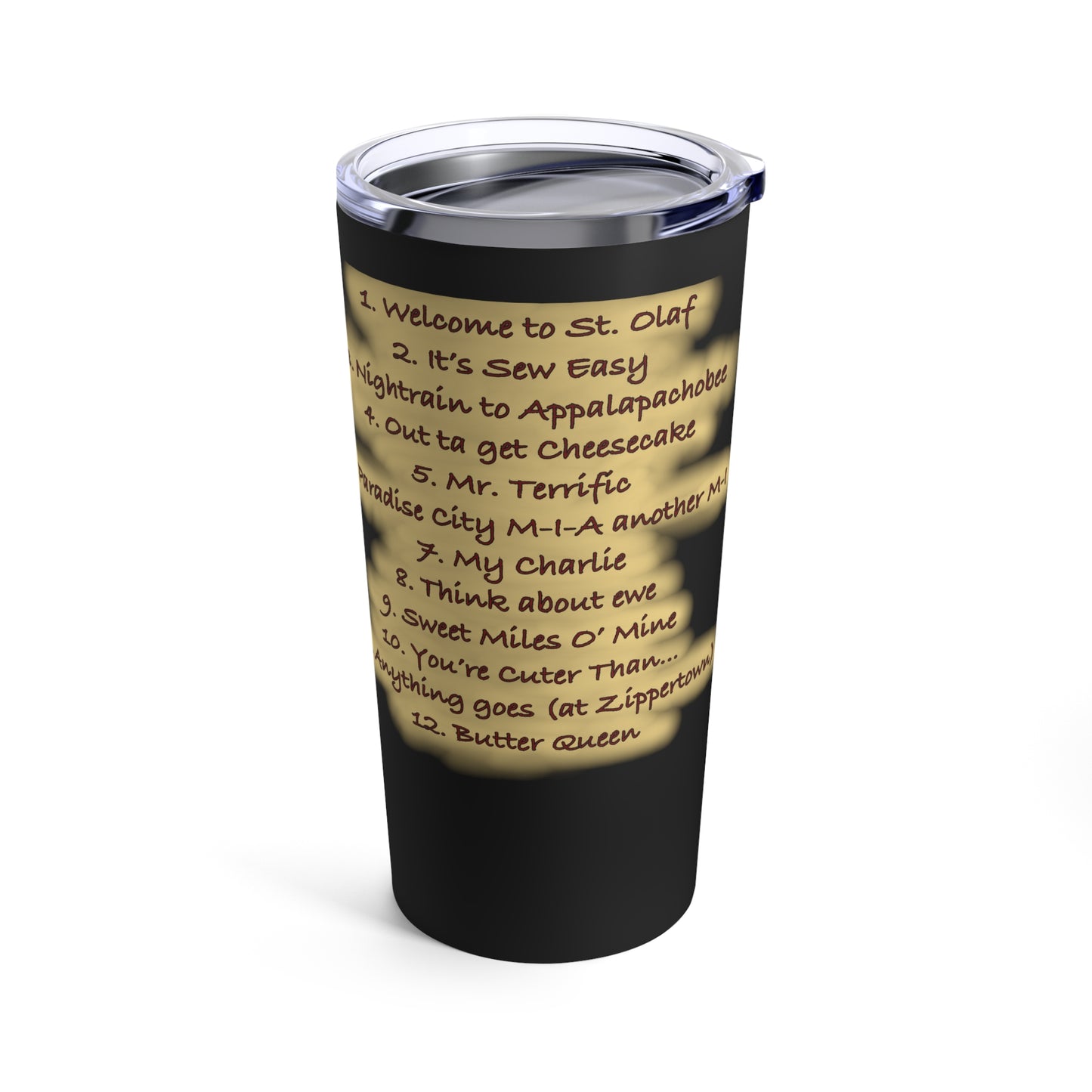 Tumbler 20oz - Appetite for Cheesecake