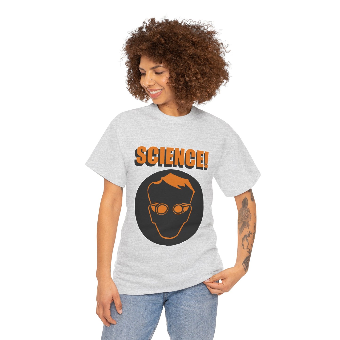 Unisex Heavy Cotton Tee - SCIENCE!