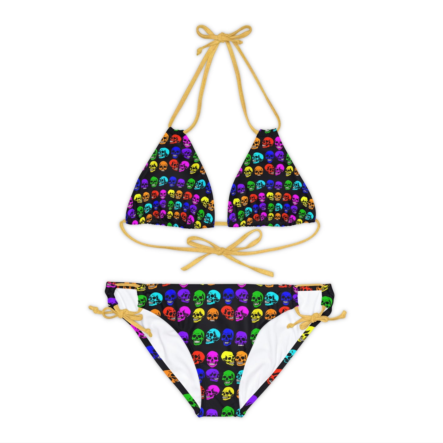 Strappy Bikini Set (AOP)