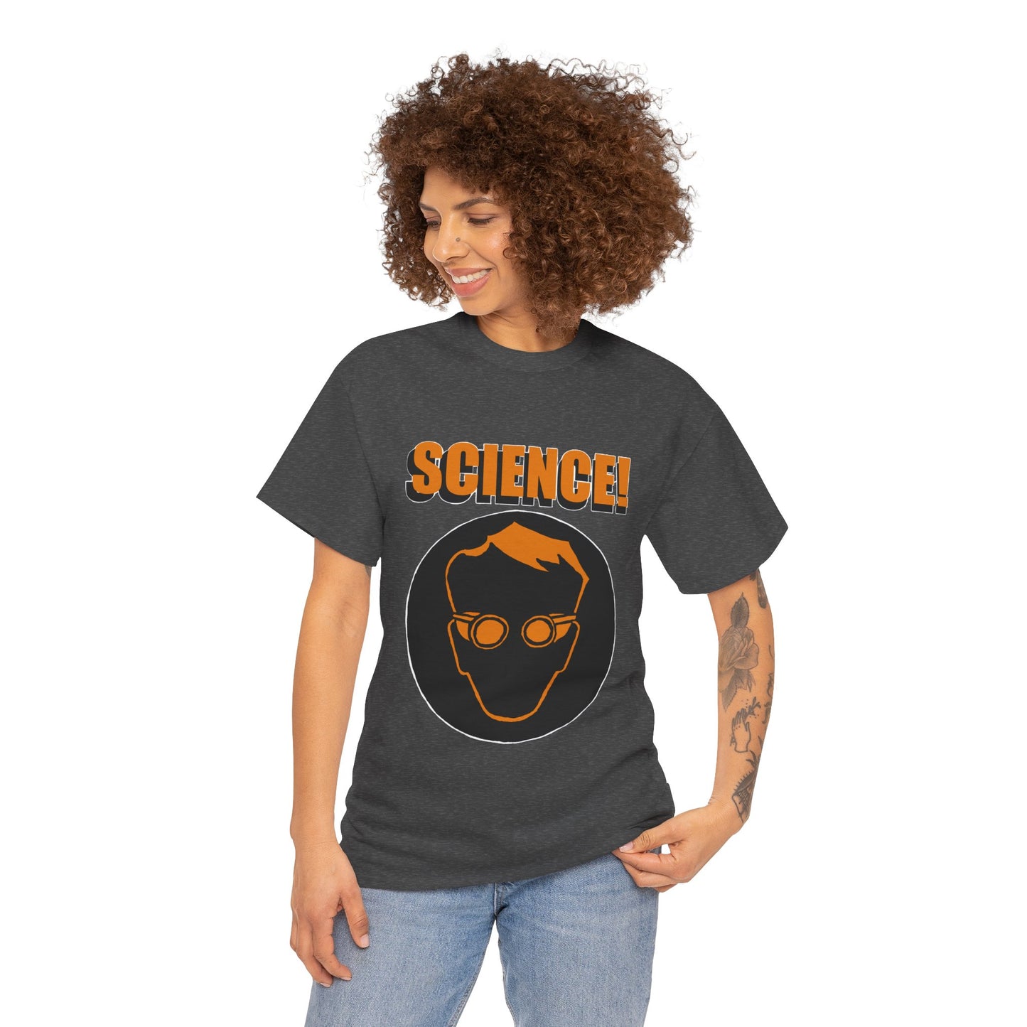 Unisex Heavy Cotton Tee - SCIENCE!