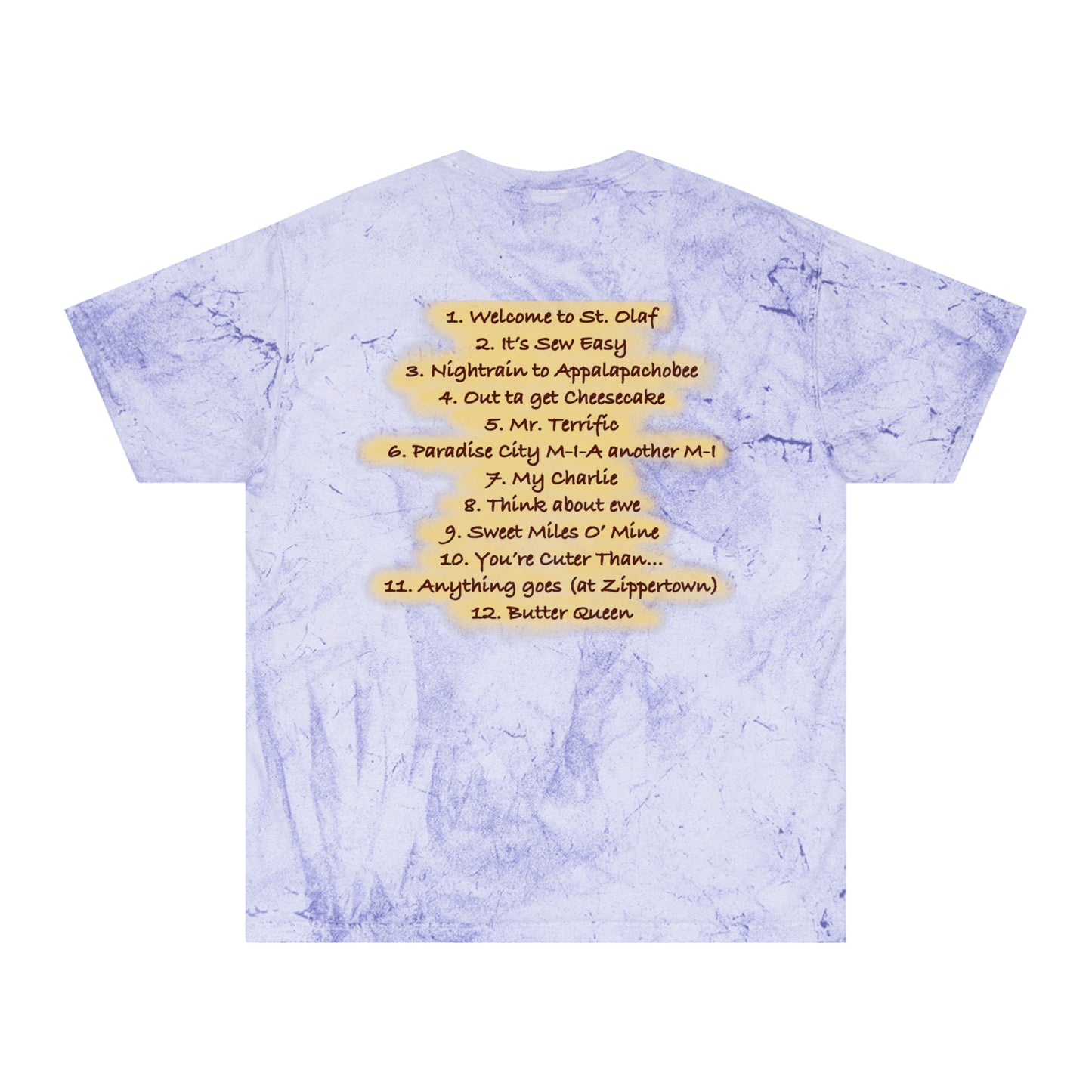 Unisex Color Blast T-Shirt - Appetite for Cheesecake