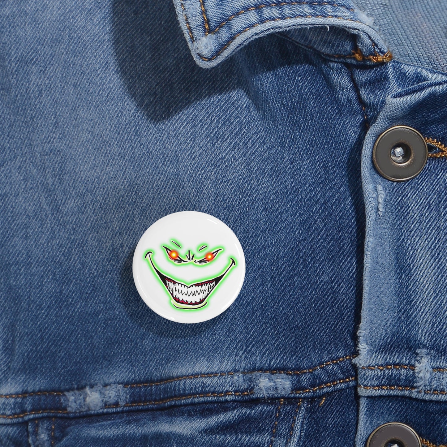 Round Pins - Evil Grin