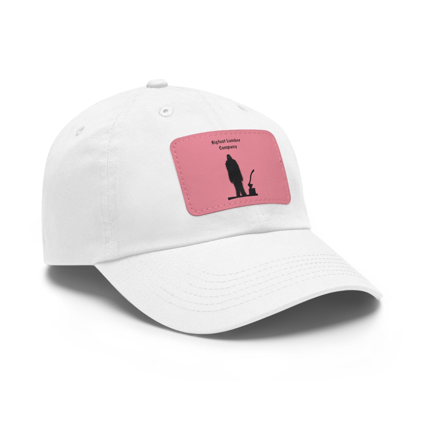 Hat with Leather Patch - Bigfoot Lumber Co