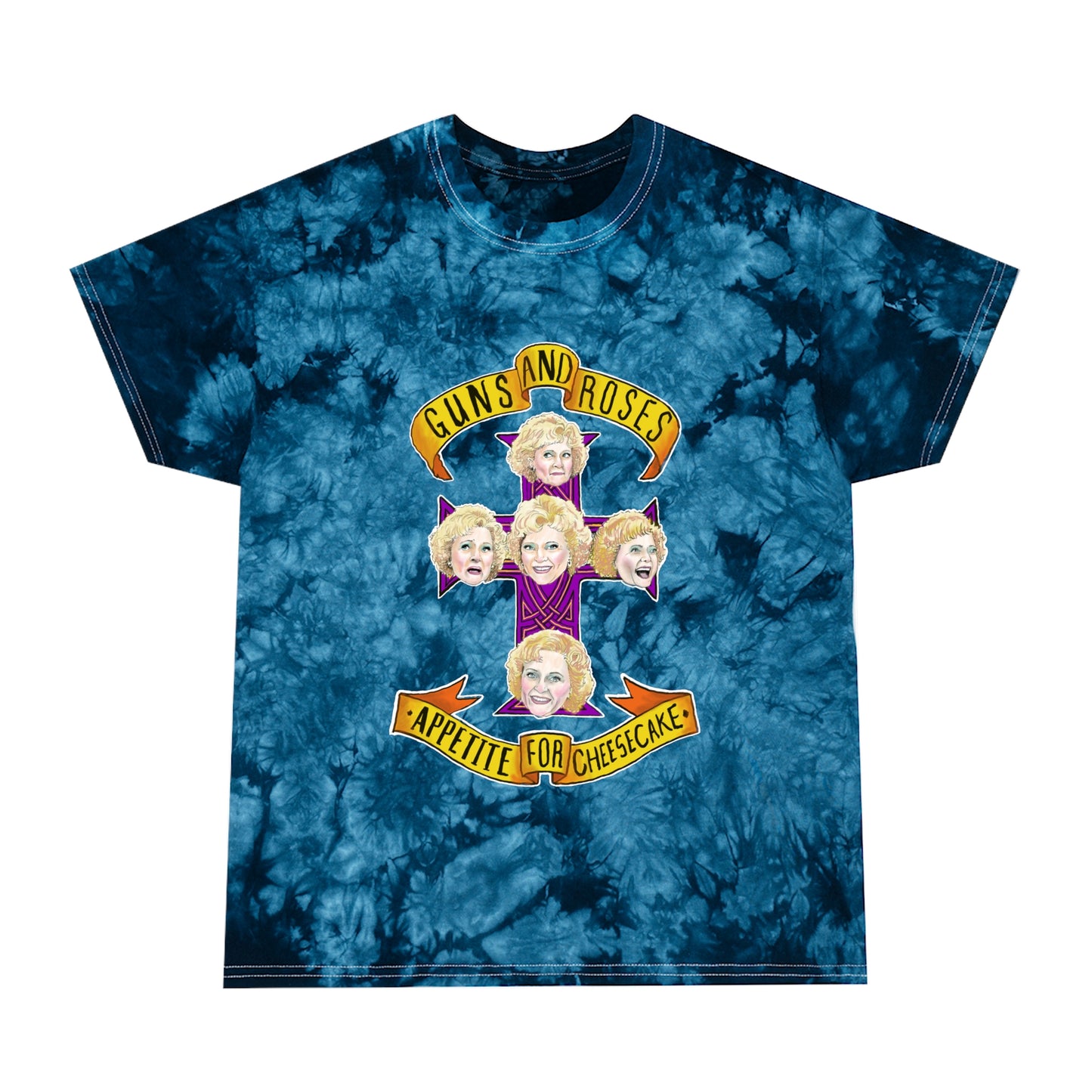 Tie-Dye Tee, Crystal - Appetite for Cheesecake