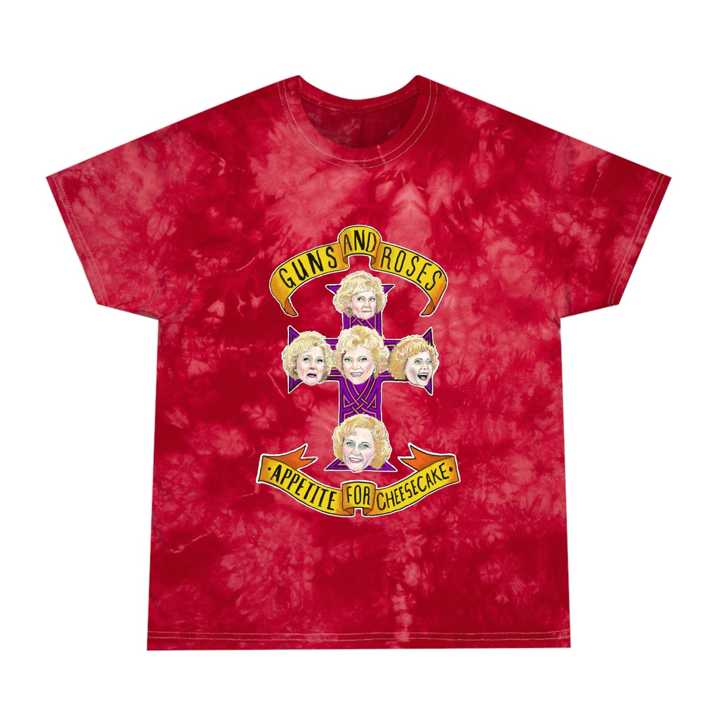 Tie-Dye Tee, Crystal - Appetite for Cheesecake