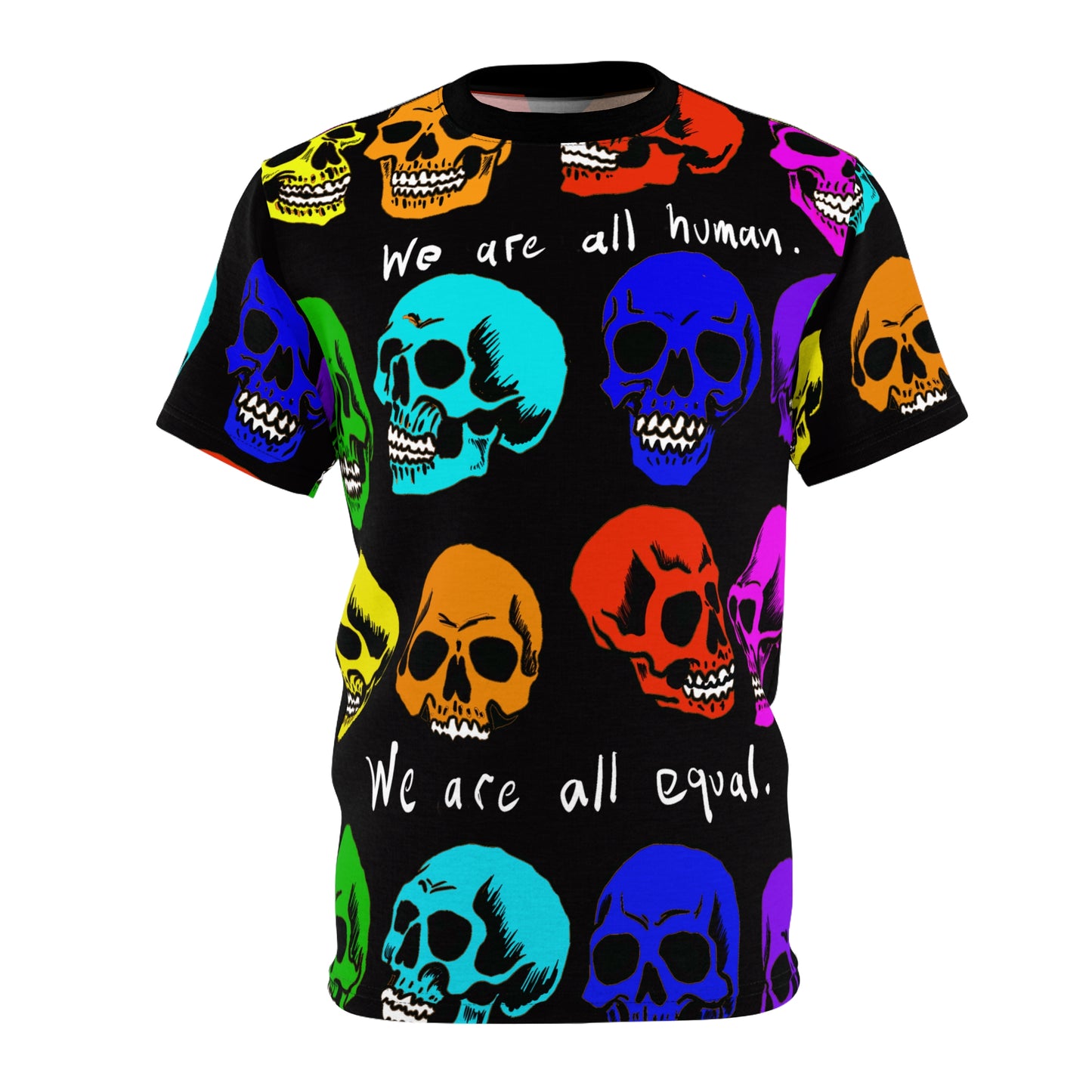 Unisex Cut & Sew Tee (AOP) - Equality