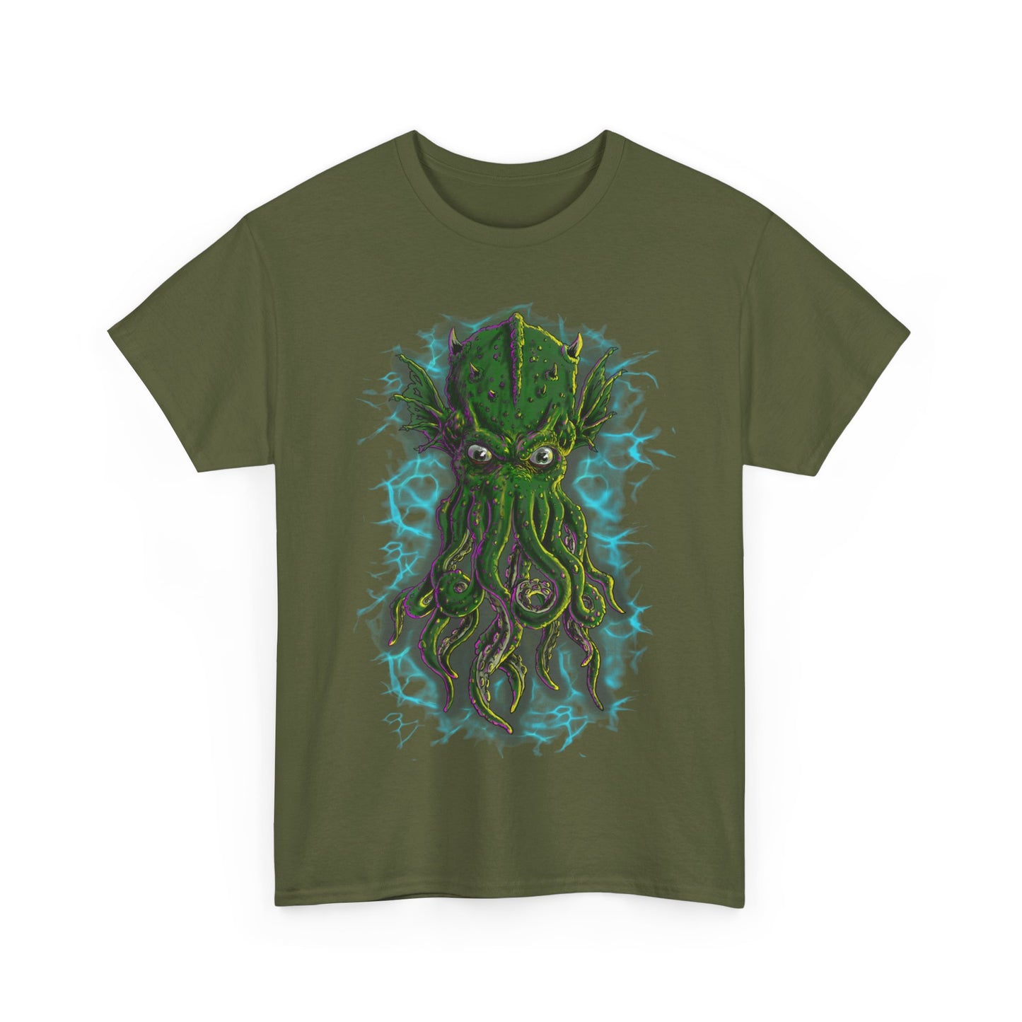 Unisex Heavy Cotton Tee-Cthulhu