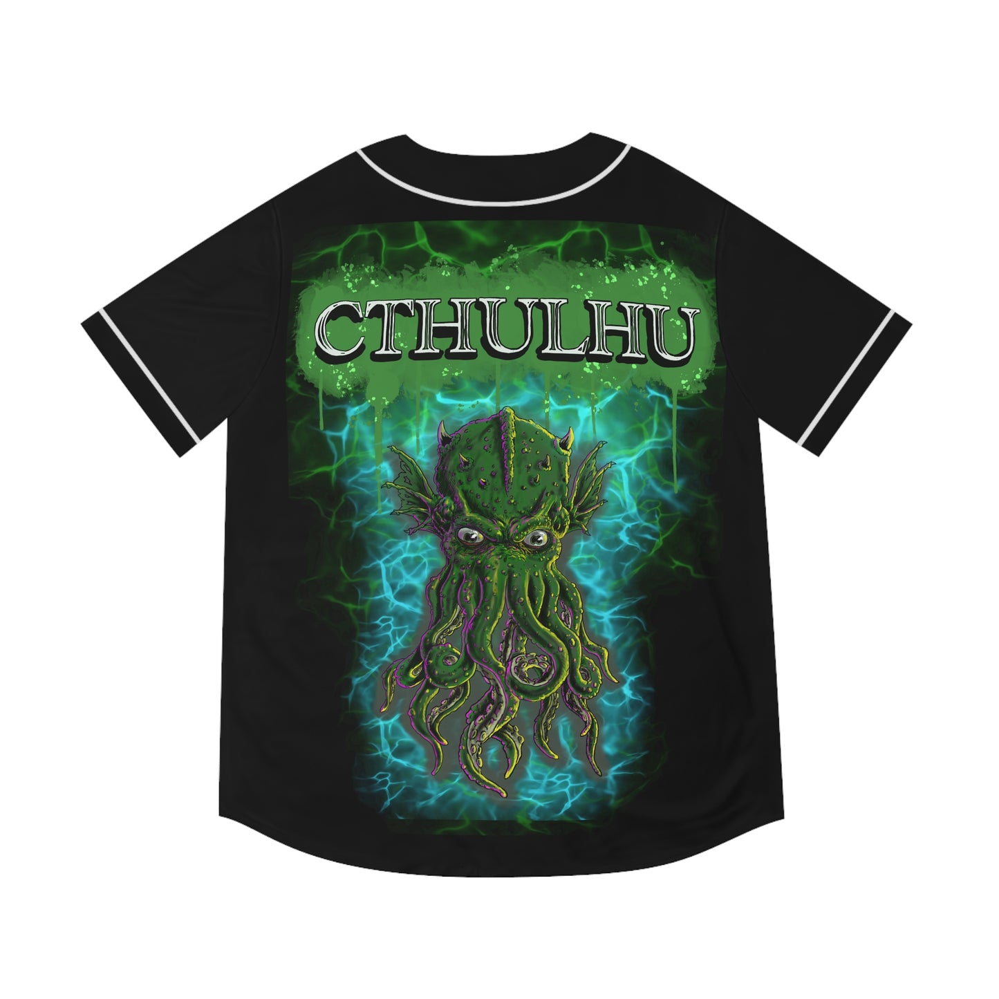 Men's Baseball Jersey - Cthulhu