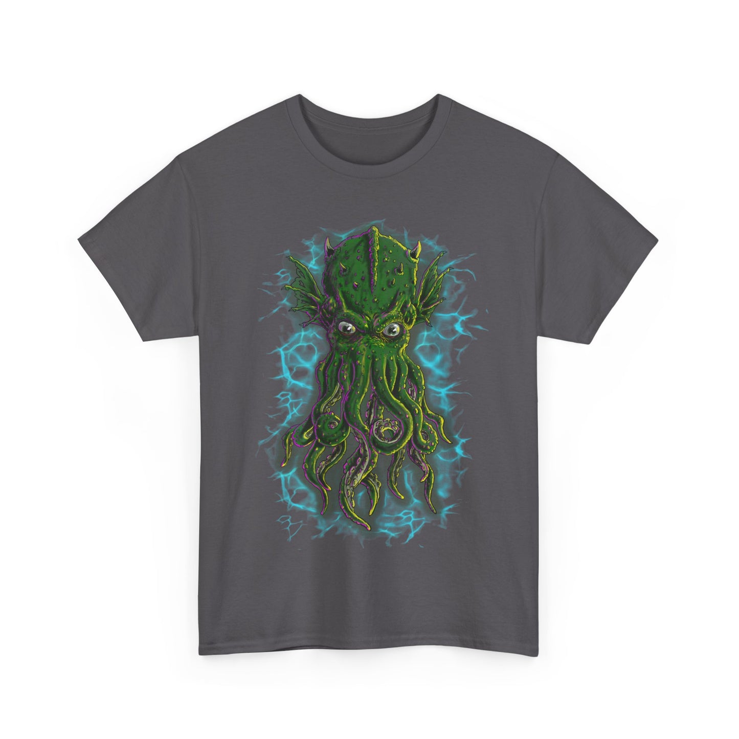Unisex Heavy Cotton Tee-Cthulhu