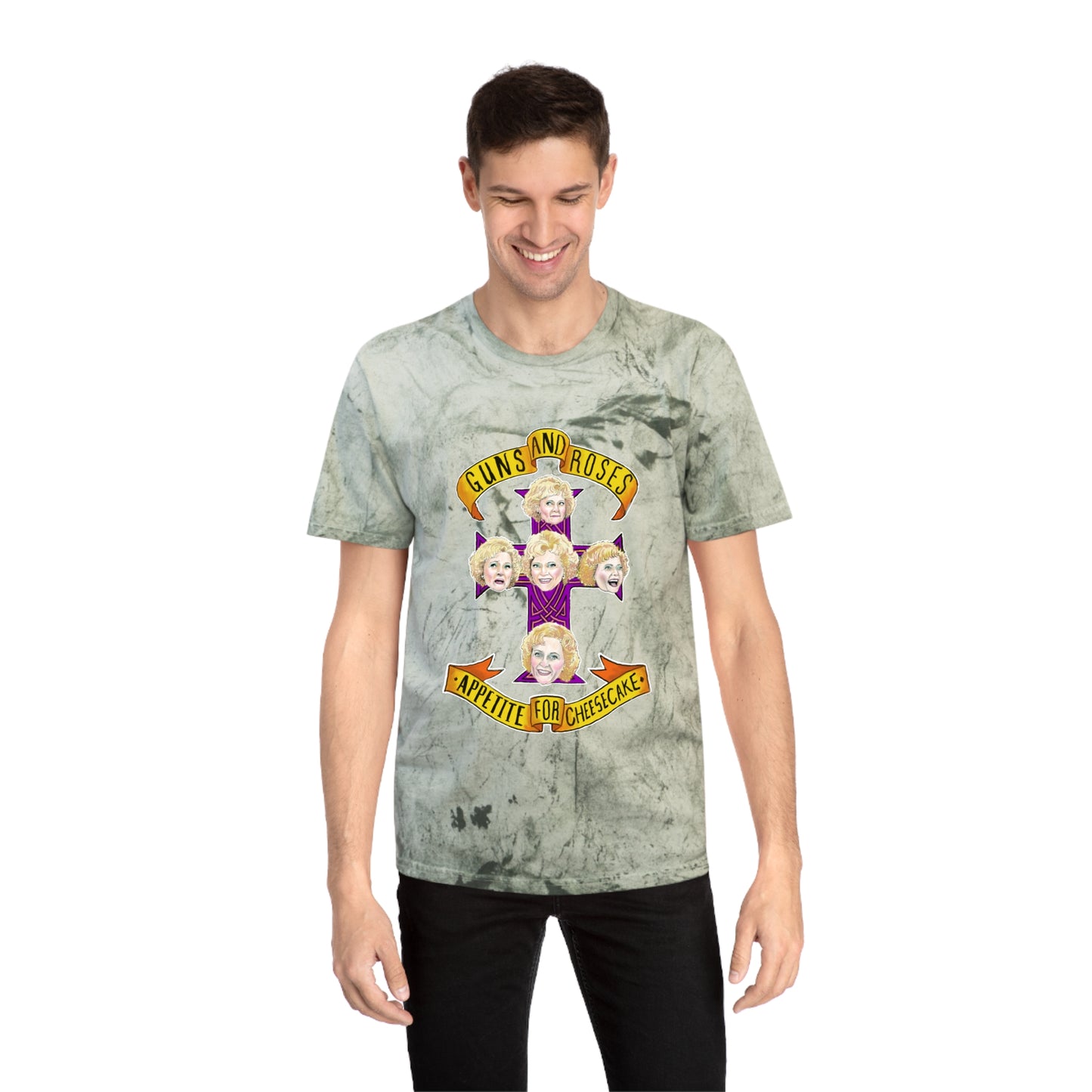 Unisex Color Blast T-Shirt - Appetite for Cheesecake