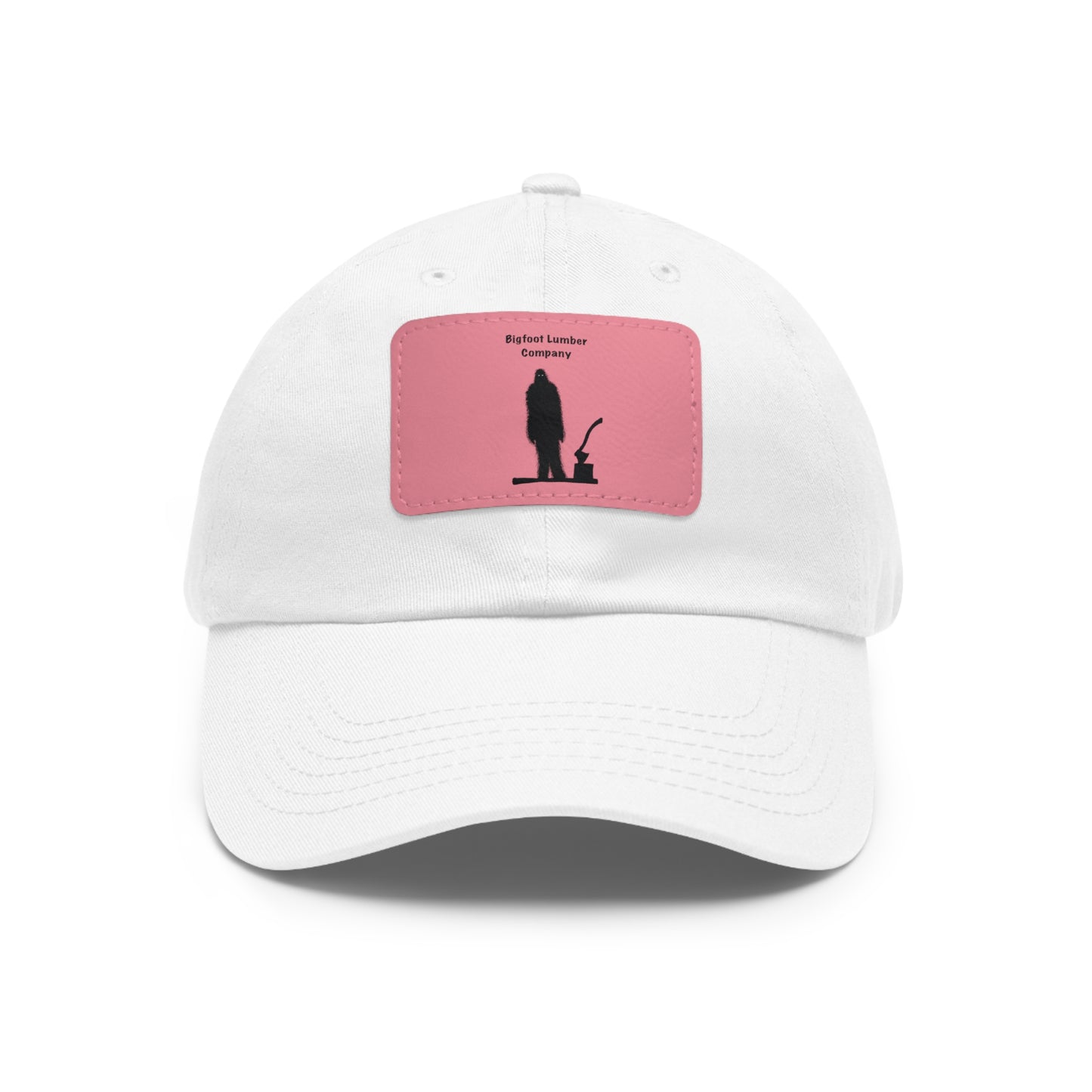 Hat with Leather Patch - Bigfoot Lumber Co