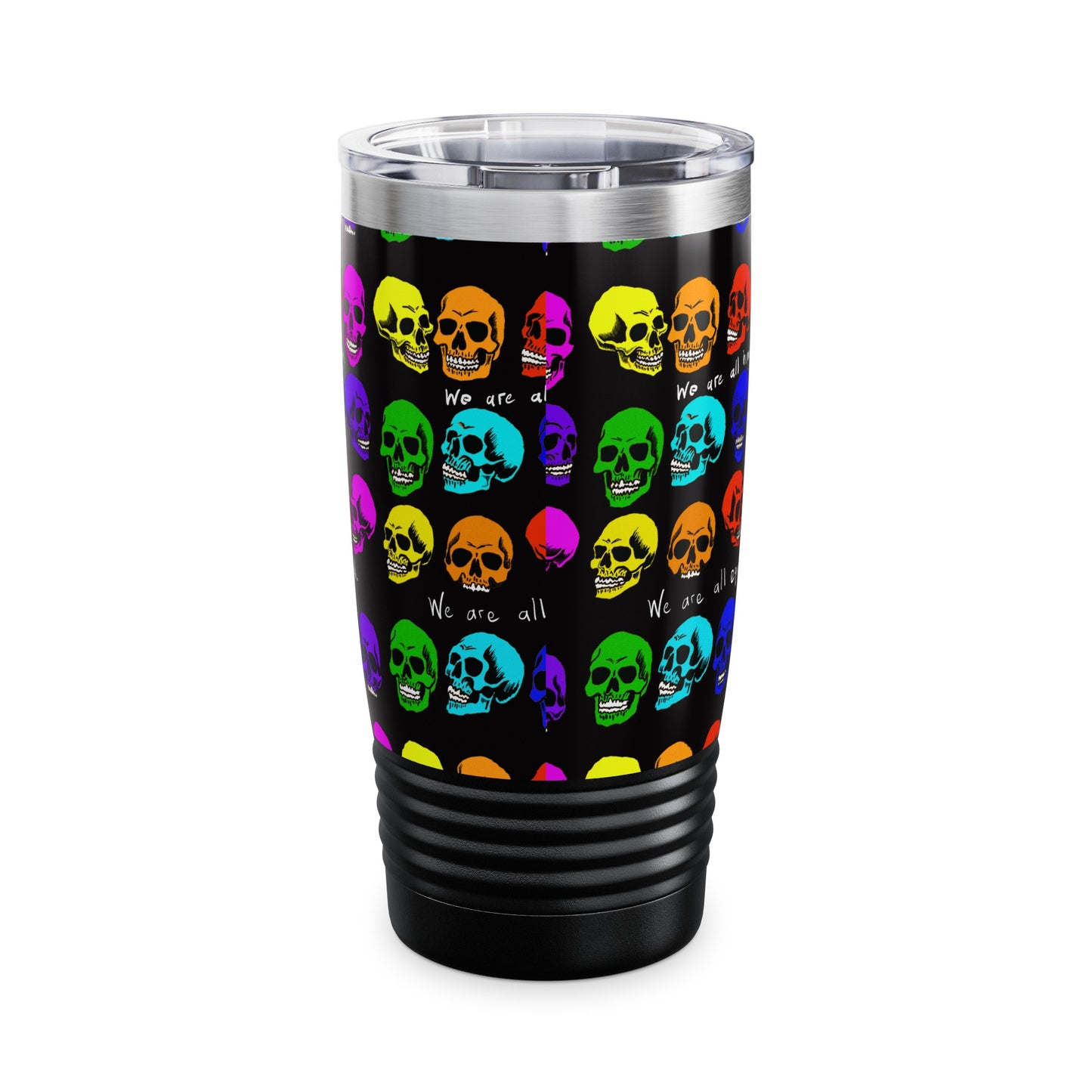 Ringneck Tumbler, 20oz - Equality skulls