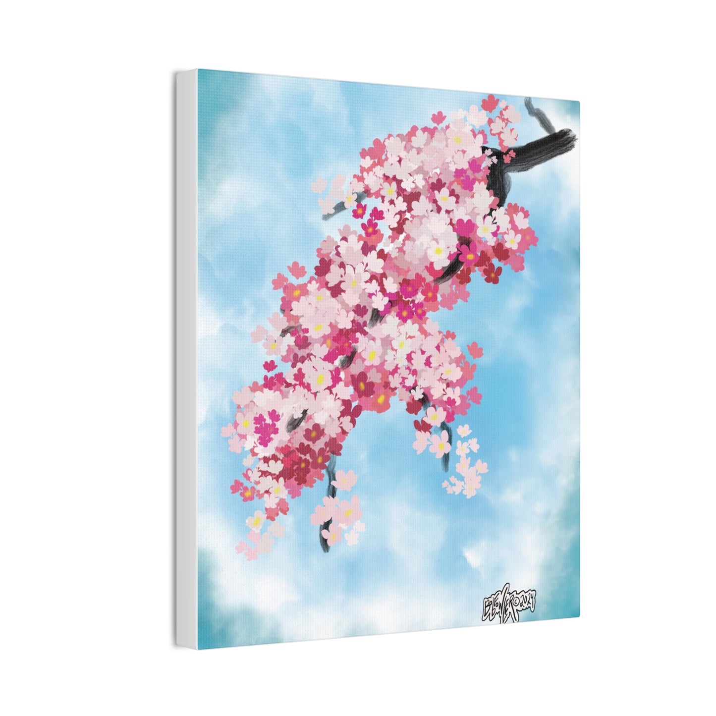 Stretched Canvas Print - Cherry Blossom