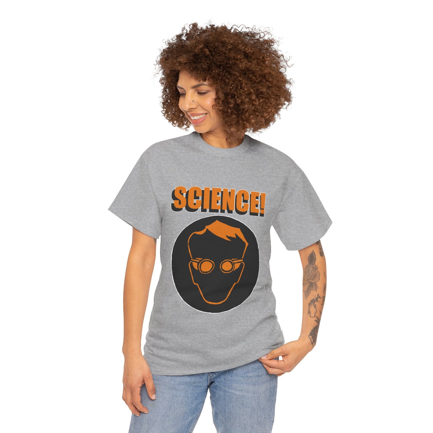 Unisex Heavy Cotton Tee - SCIENCE!