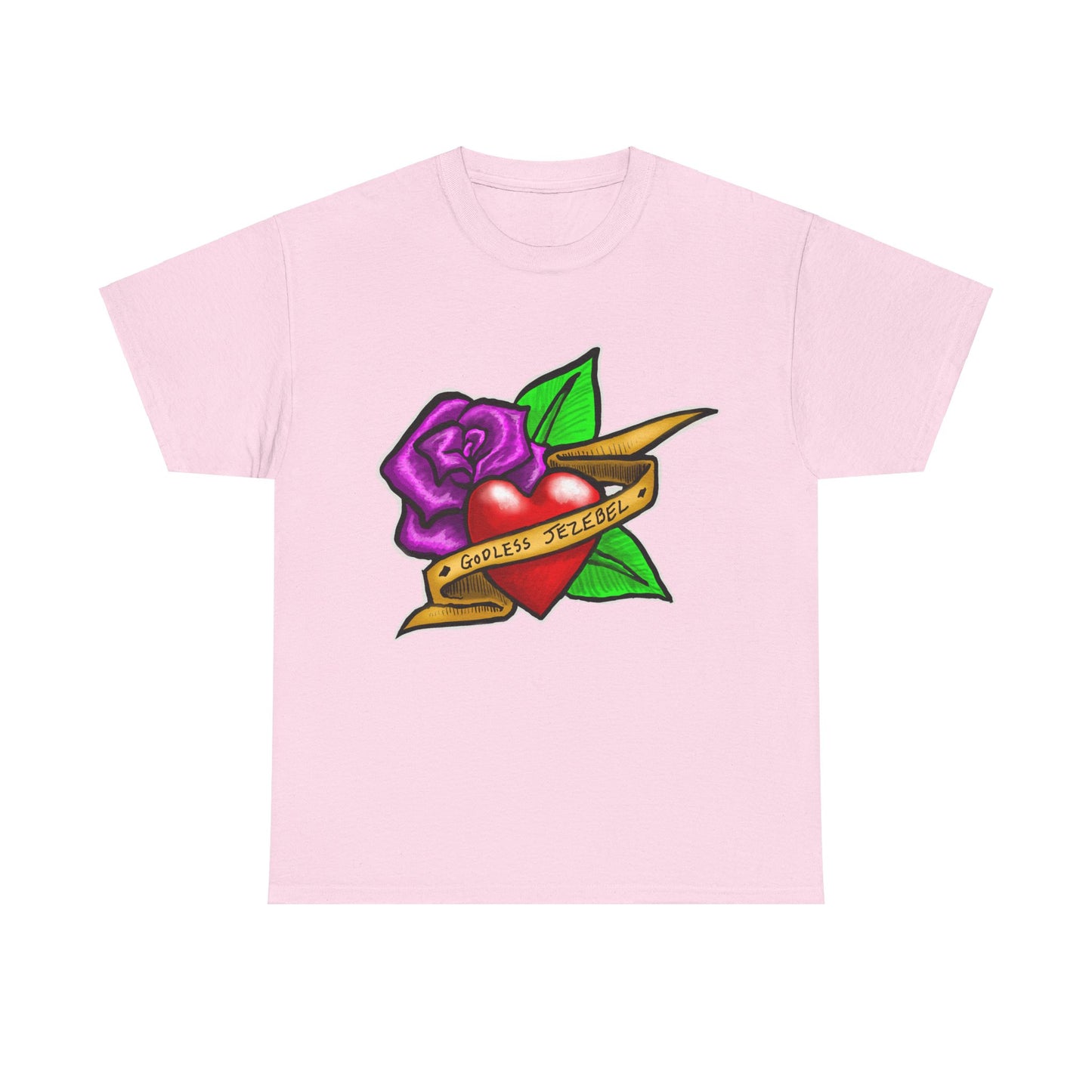 Unisex Heavy Cotton Tee - Godless Jezebel