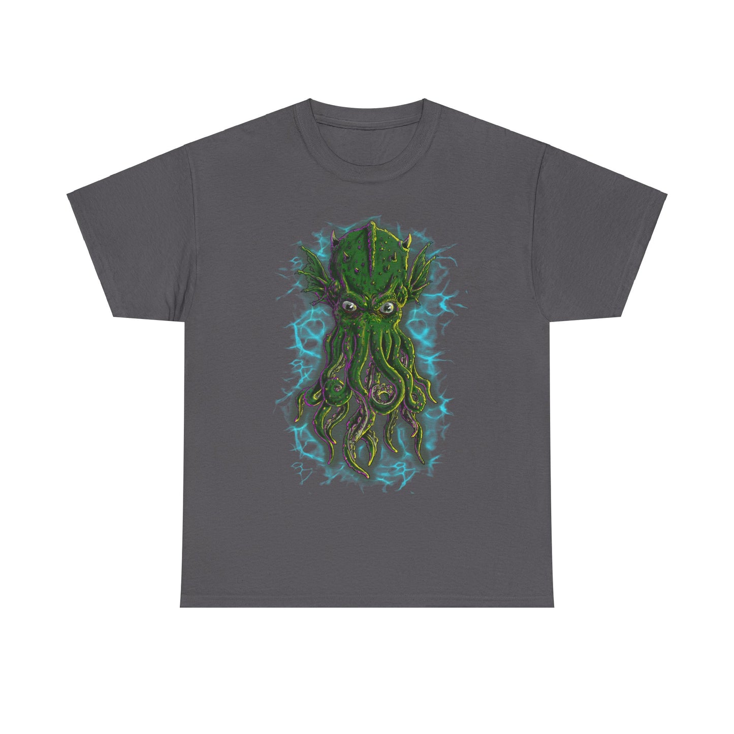 Unisex Heavy Cotton Tee-Cthulhu