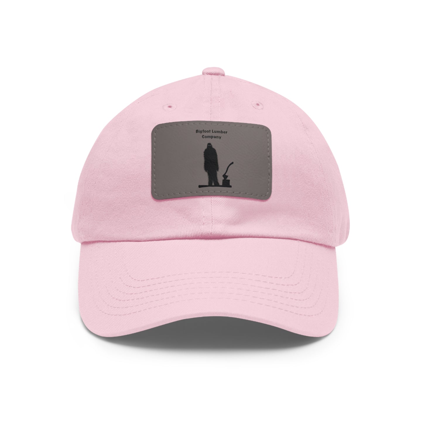 Hat with Leather Patch - Bigfoot Lumber Co
