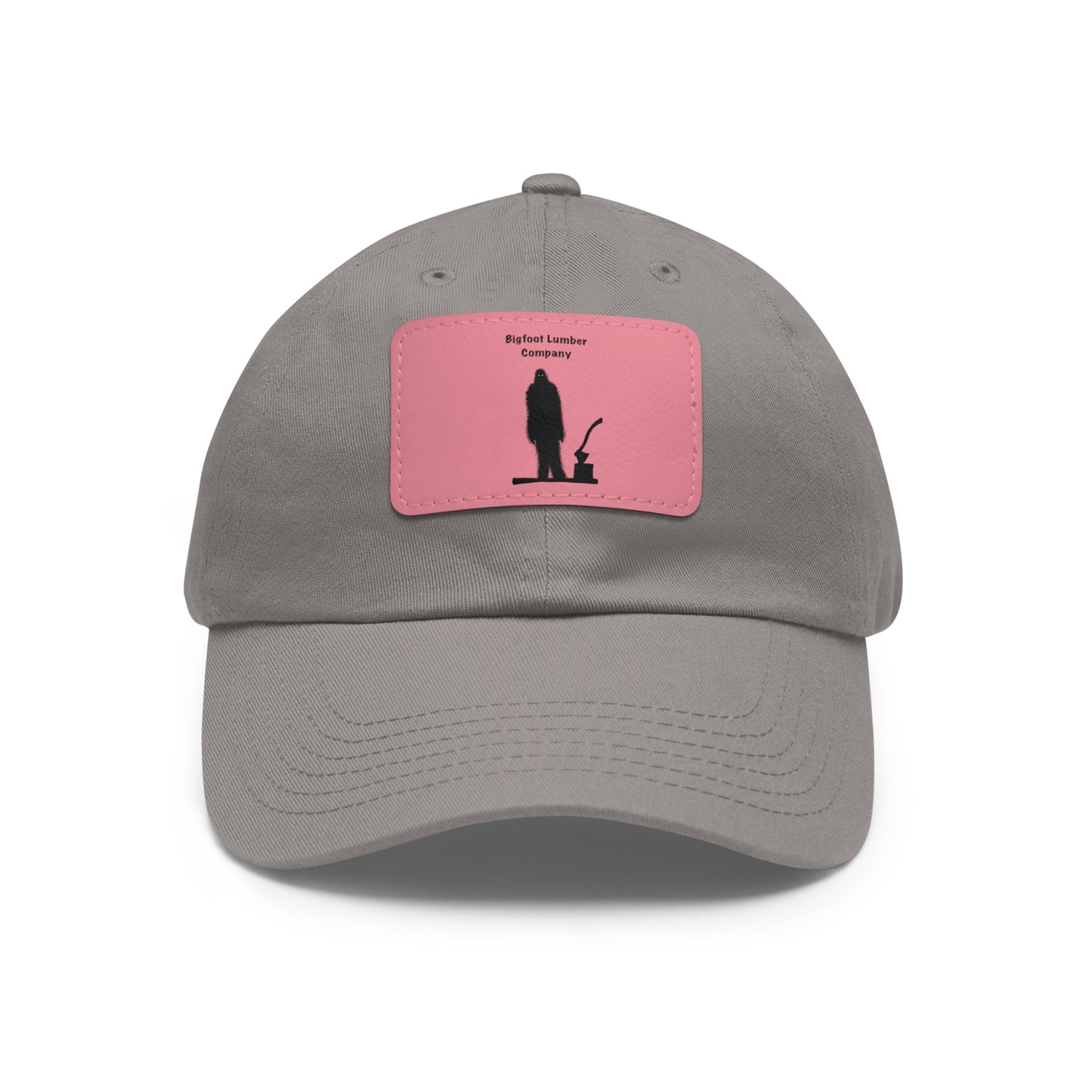 Hat with Leather Patch - Bigfoot Lumber Co