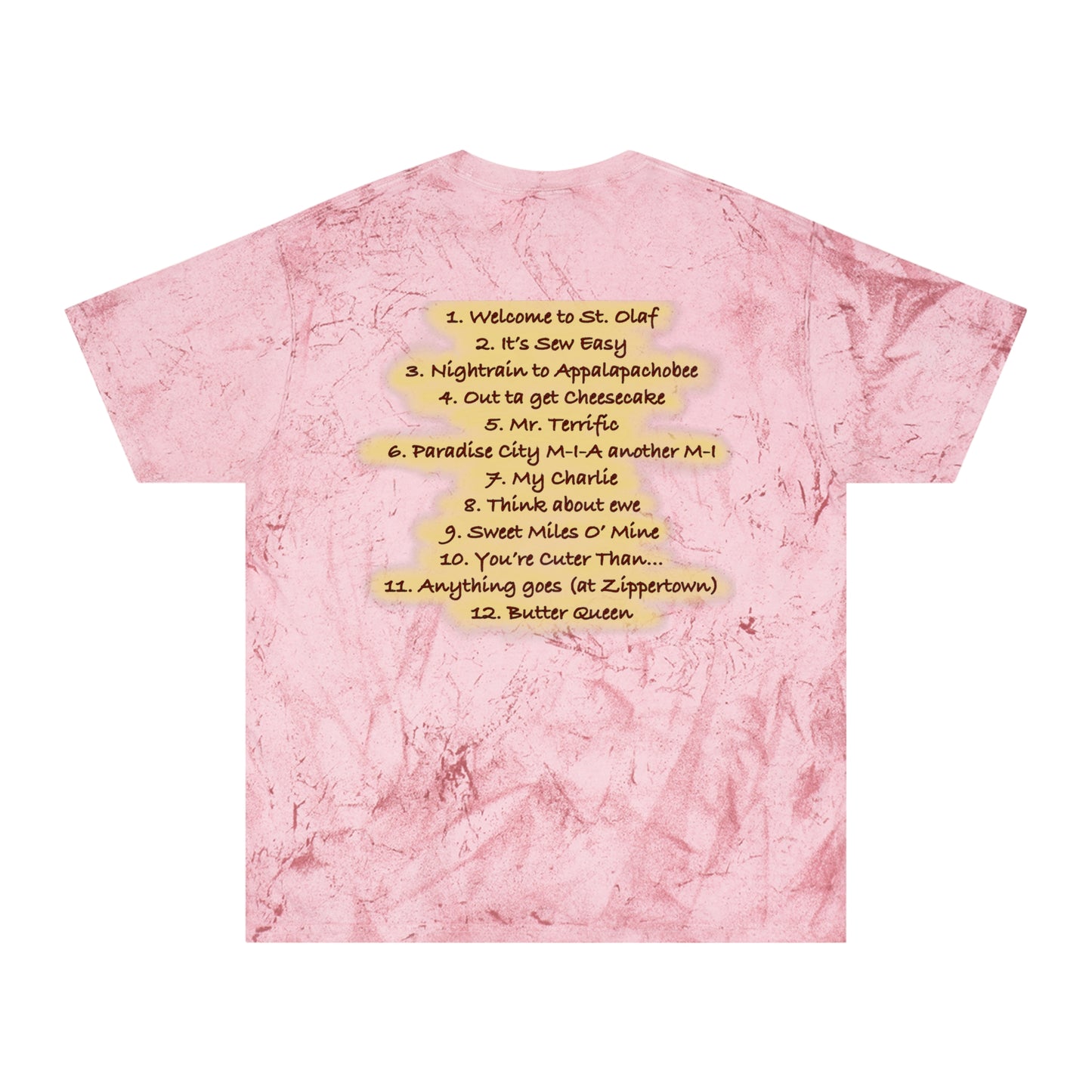 Unisex Color Blast T-Shirt - Appetite for Cheesecake