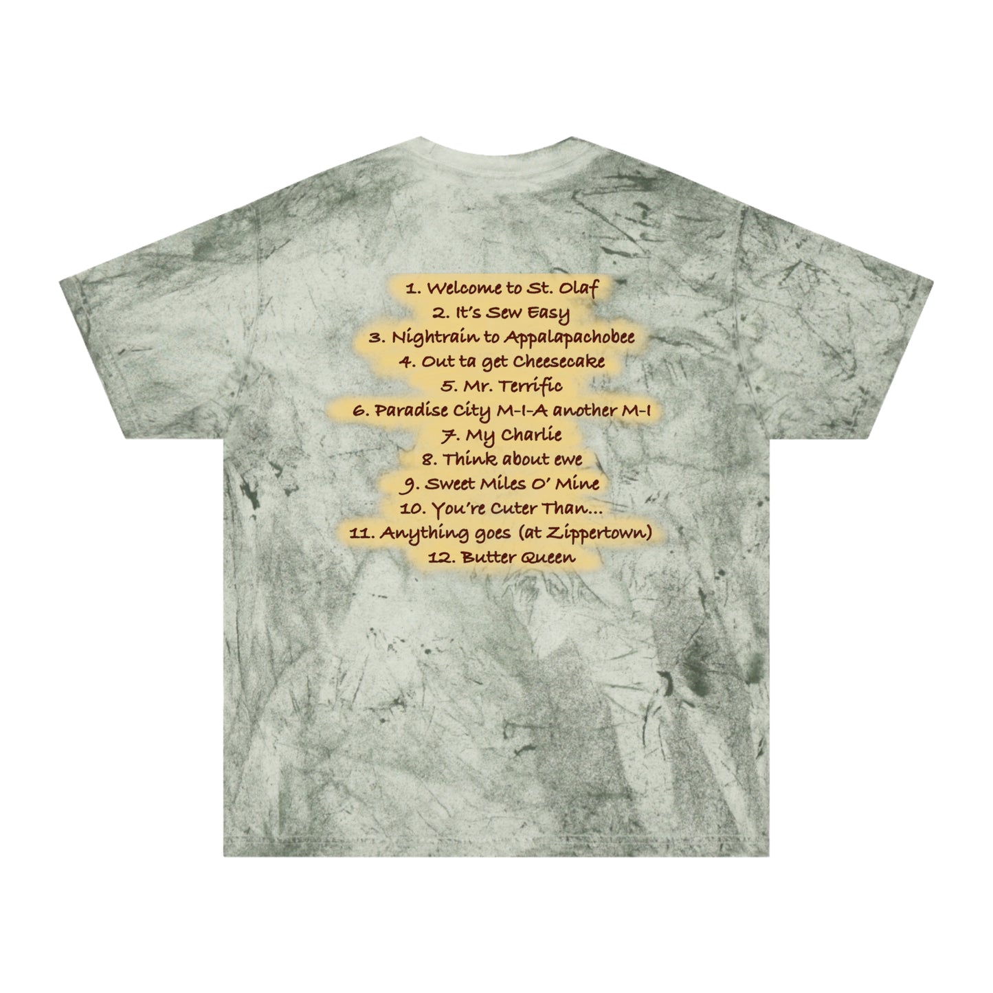 Unisex Color Blast T-Shirt - Appetite for Cheesecake