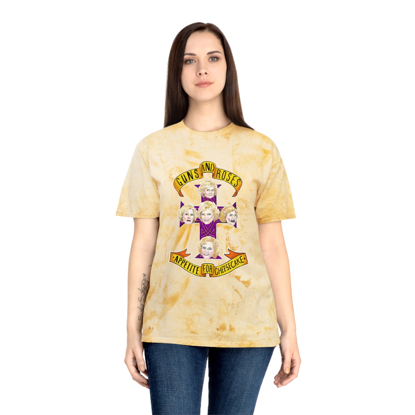 Unisex Color Blast T-Shirt - Appetite for Cheesecake