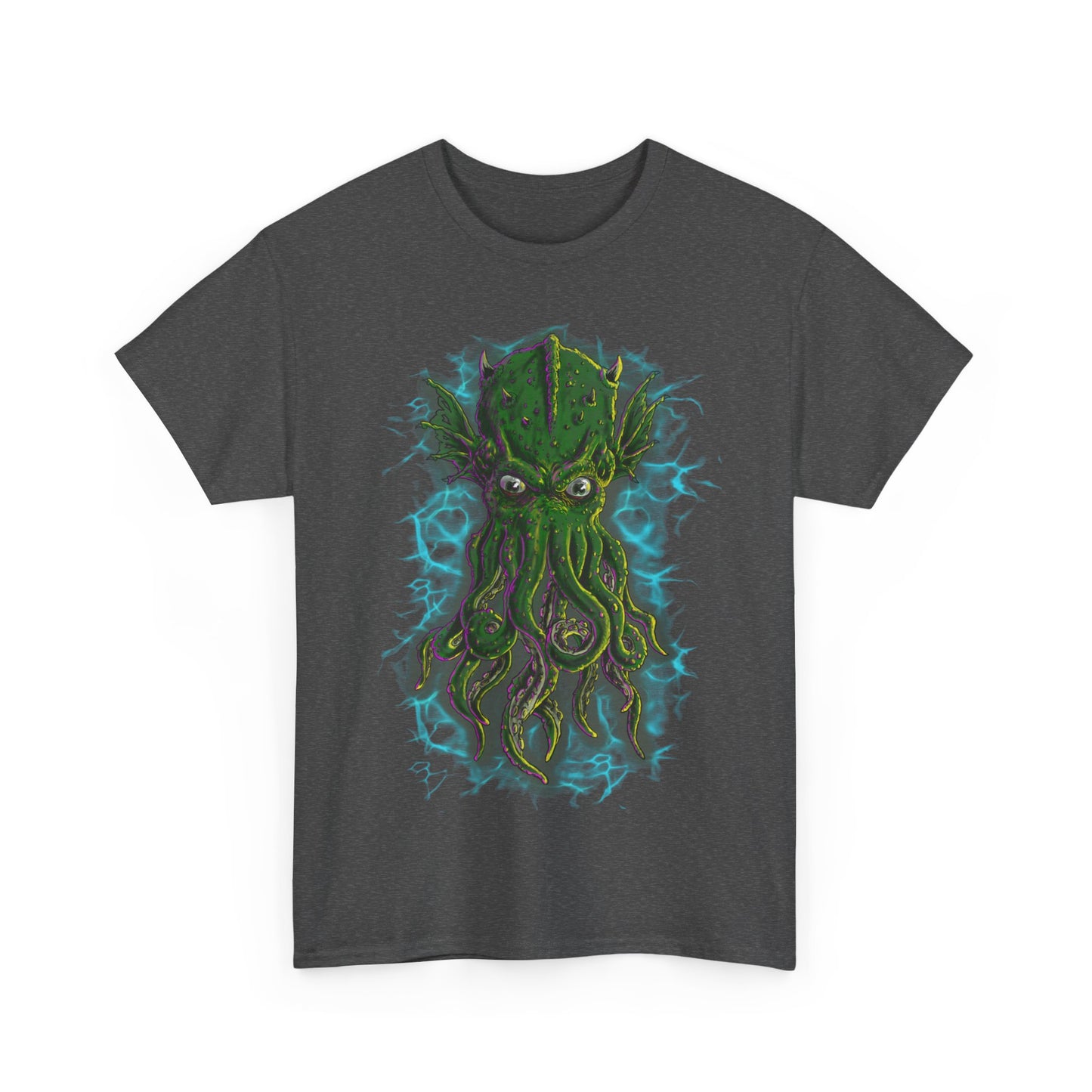 Unisex Heavy Cotton Tee-Cthulhu