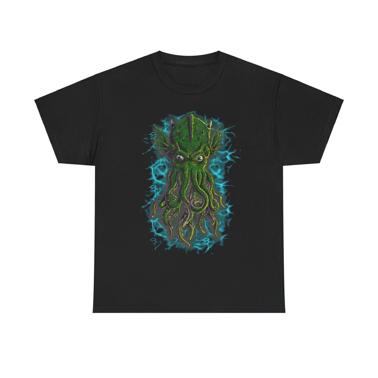 Unisex Heavy Cotton Tee-Cthulhu