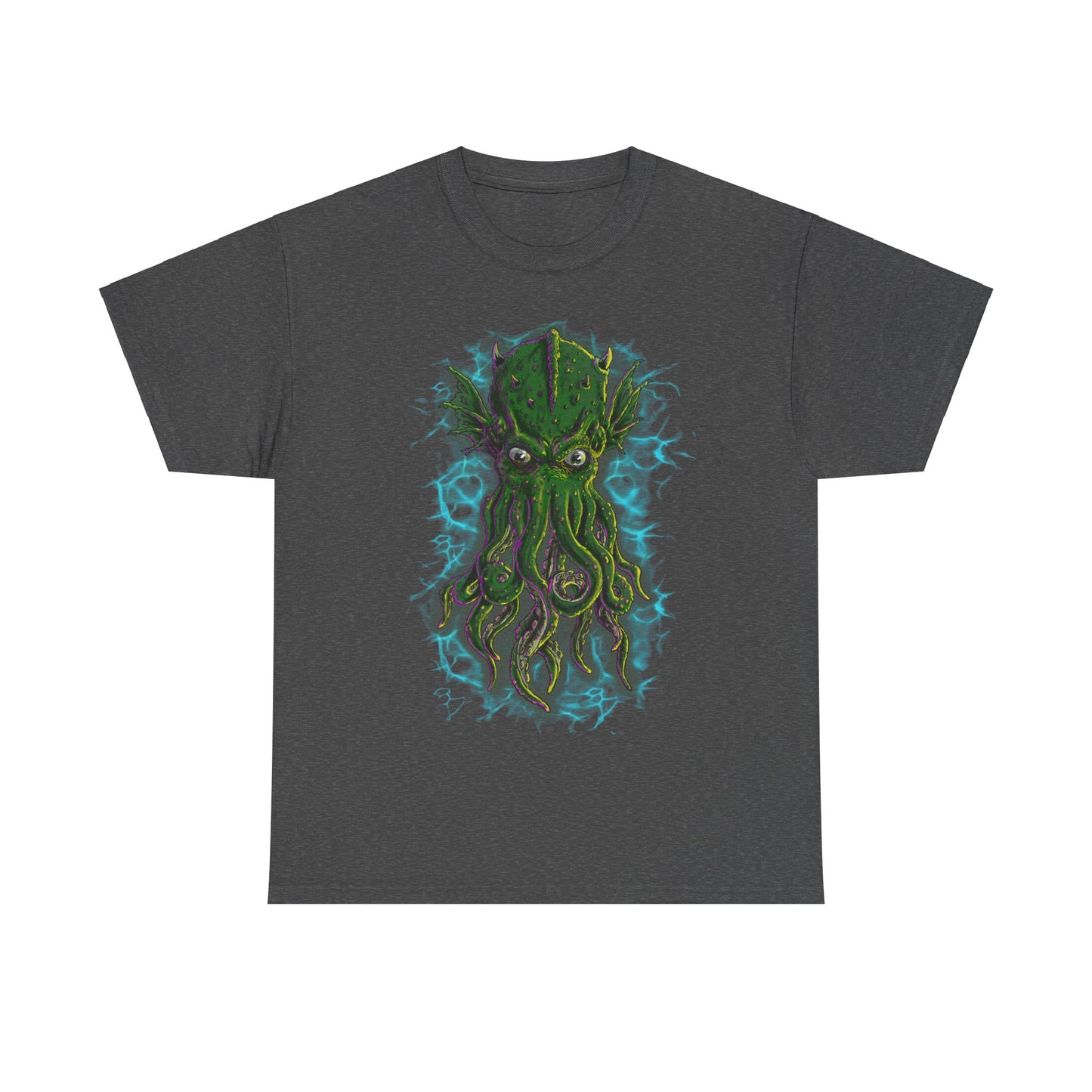 Unisex Heavy Cotton Tee-Cthulhu