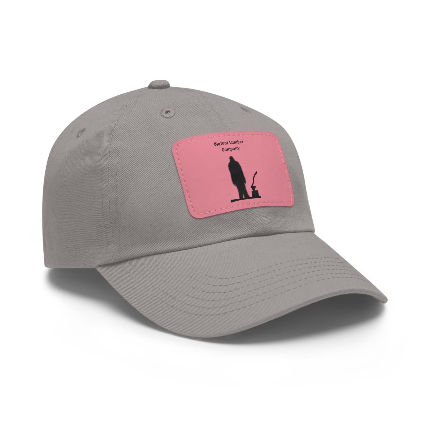 Hat with Leather Patch - Bigfoot Lumber Co