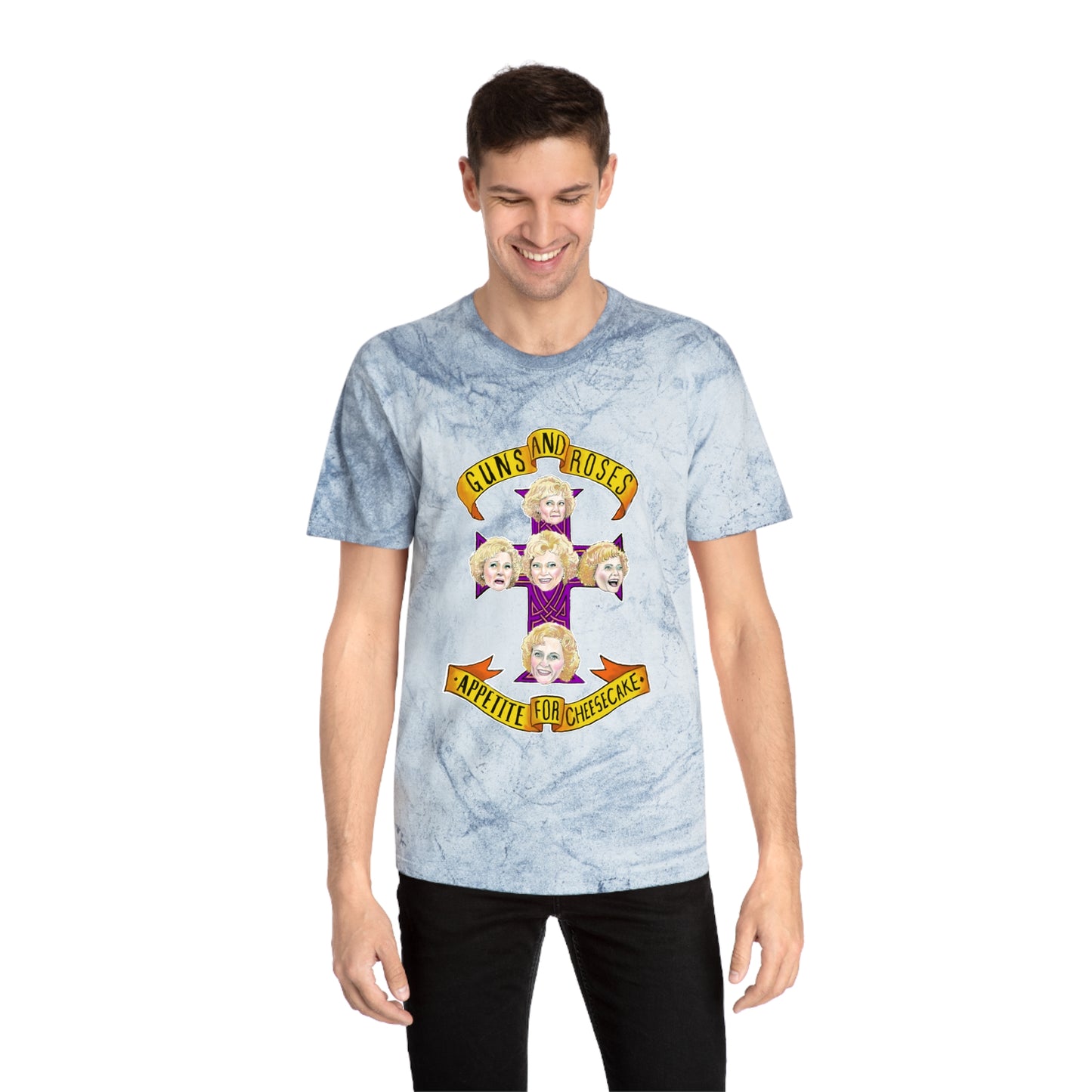 Unisex Color Blast T-Shirt - Appetite for Cheesecake