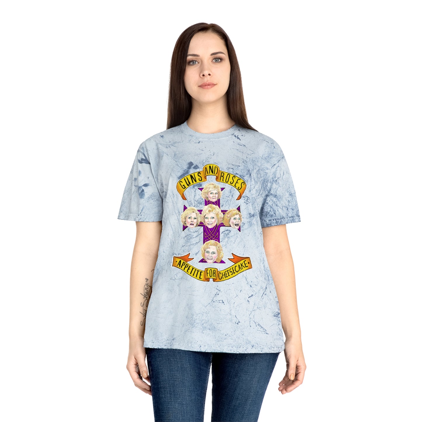 Unisex Color Blast T-Shirt - Appetite for Cheesecake