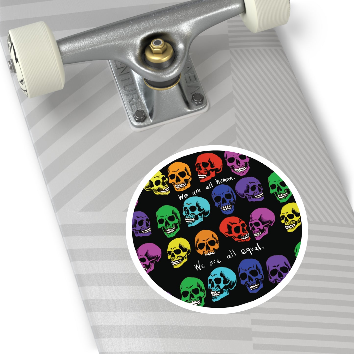 Round Stickers, Indoor\Outdoor - Equality