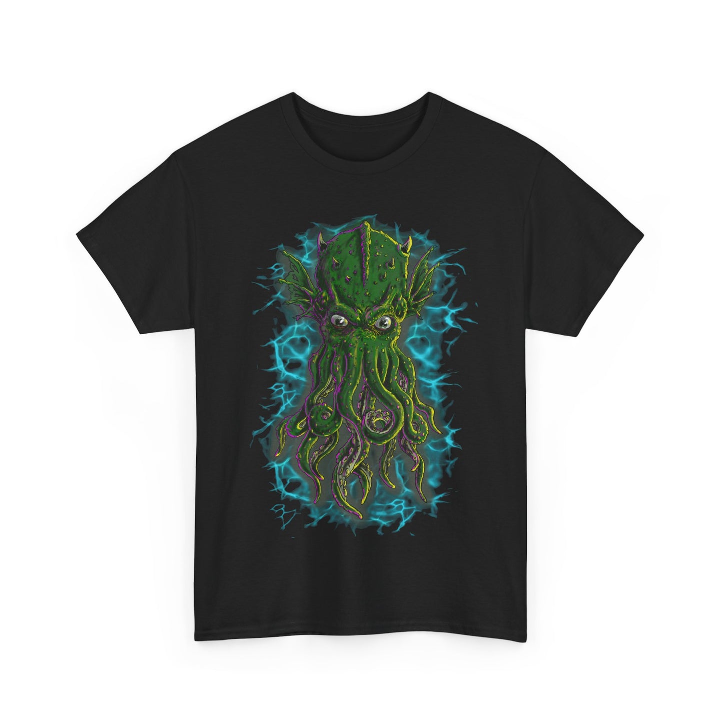 Unisex Heavy Cotton Tee-Cthulhu