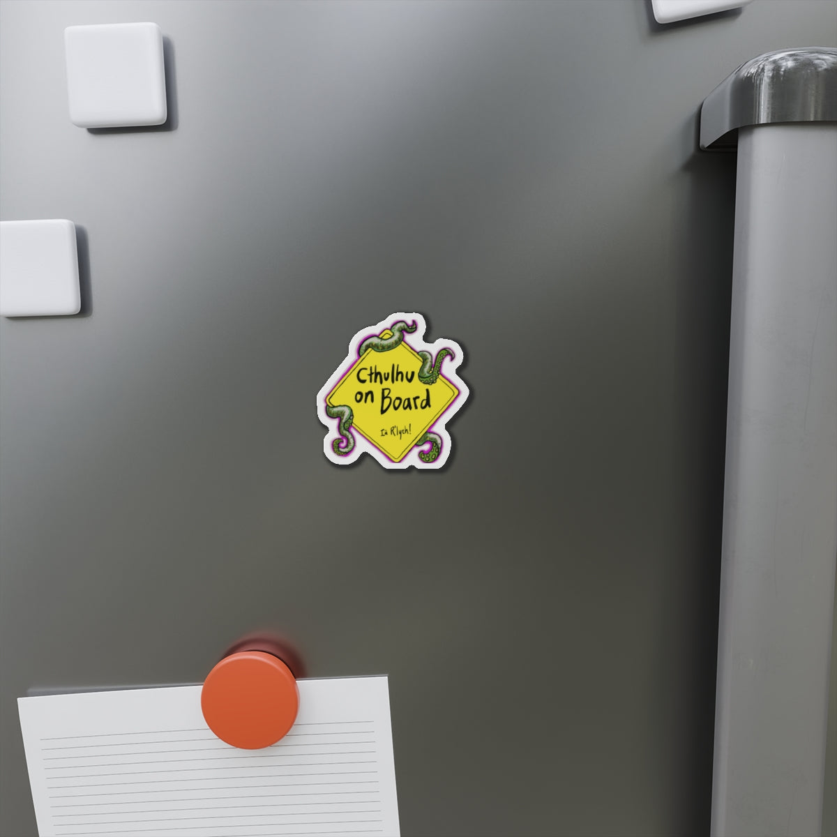 Die-Cut Magnets - Cthulhu on Board