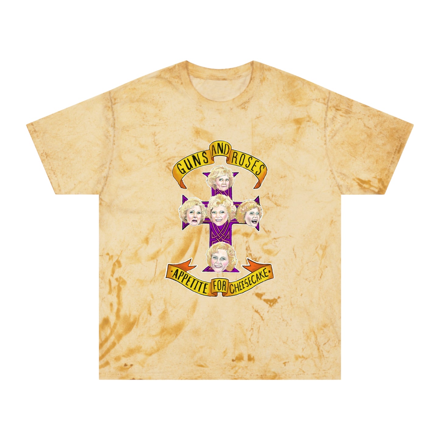 Unisex Color Blast T-Shirt - Appetite for Cheesecake