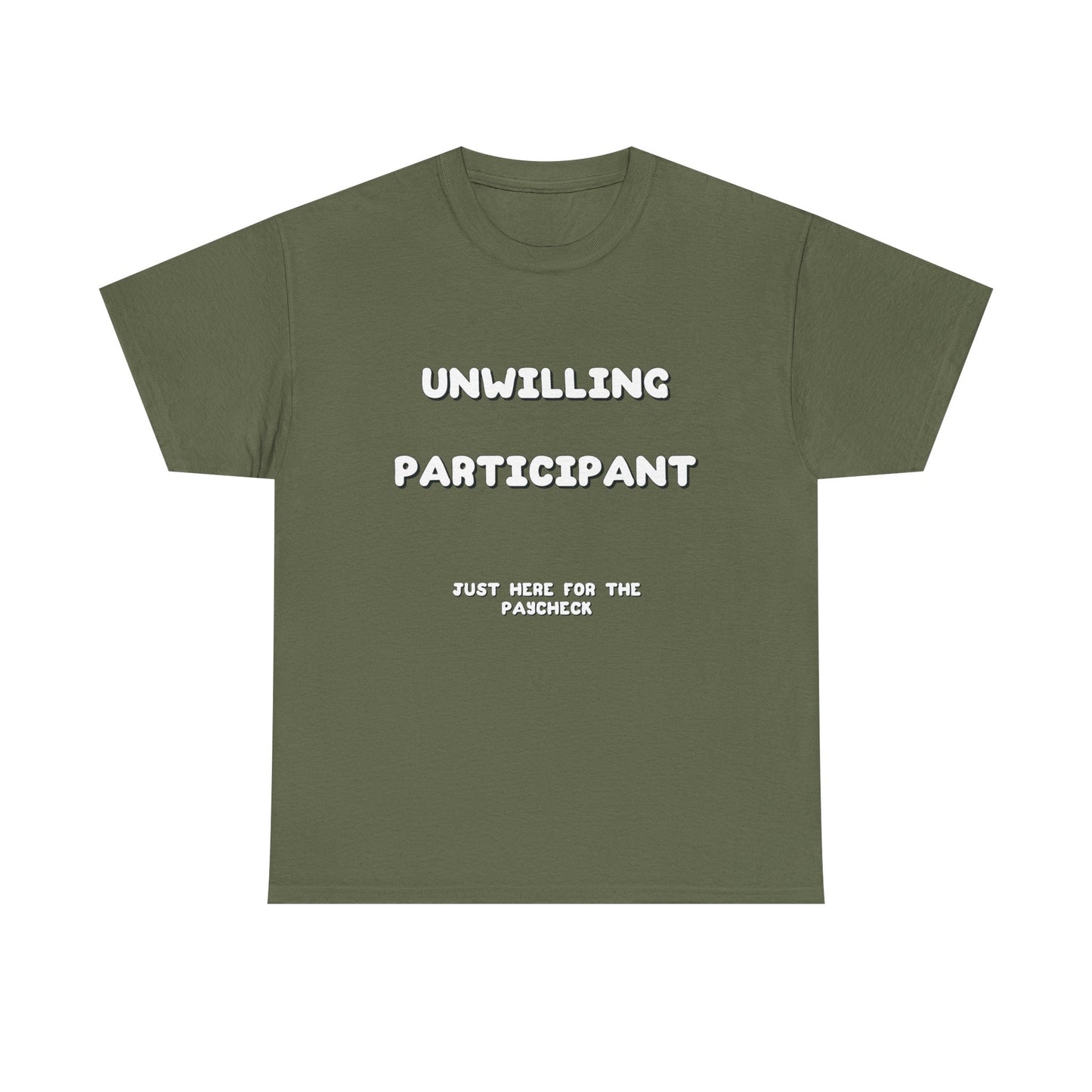 Unwilling Unisex Heavy Cotton Tee