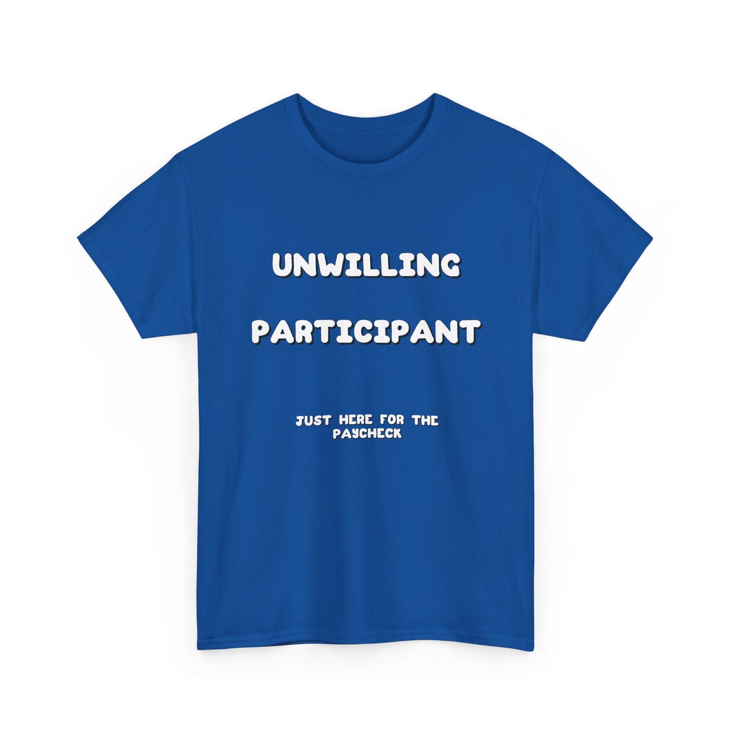 Unwilling Unisex Heavy Cotton Tee