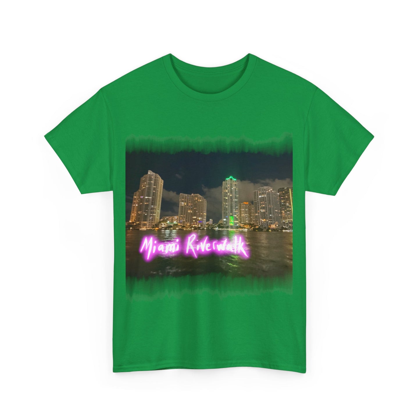 Unisex Heavy Cotton Tee - Miami Riverwalk