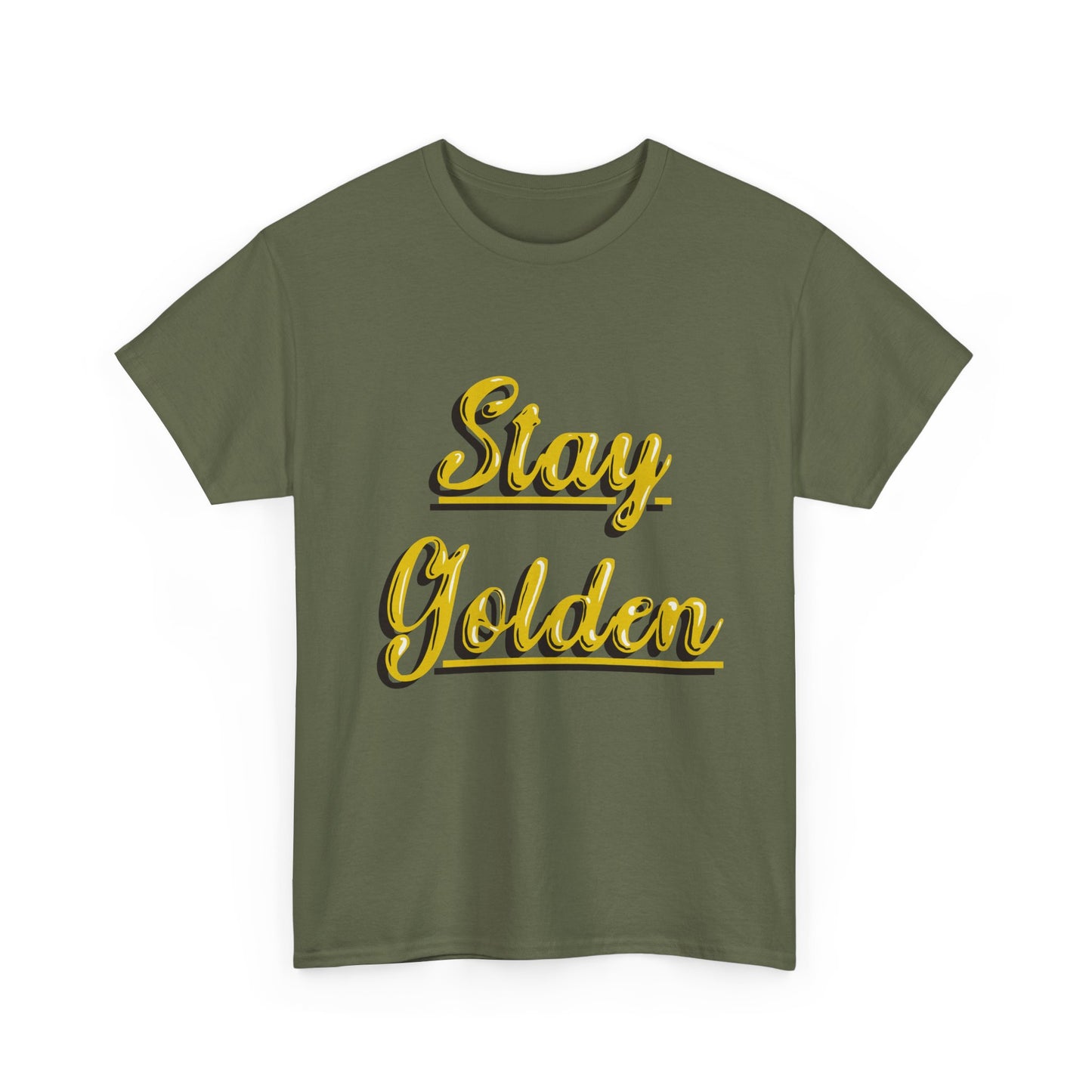 Stay Golden Unisex Heavy Cotton Tee