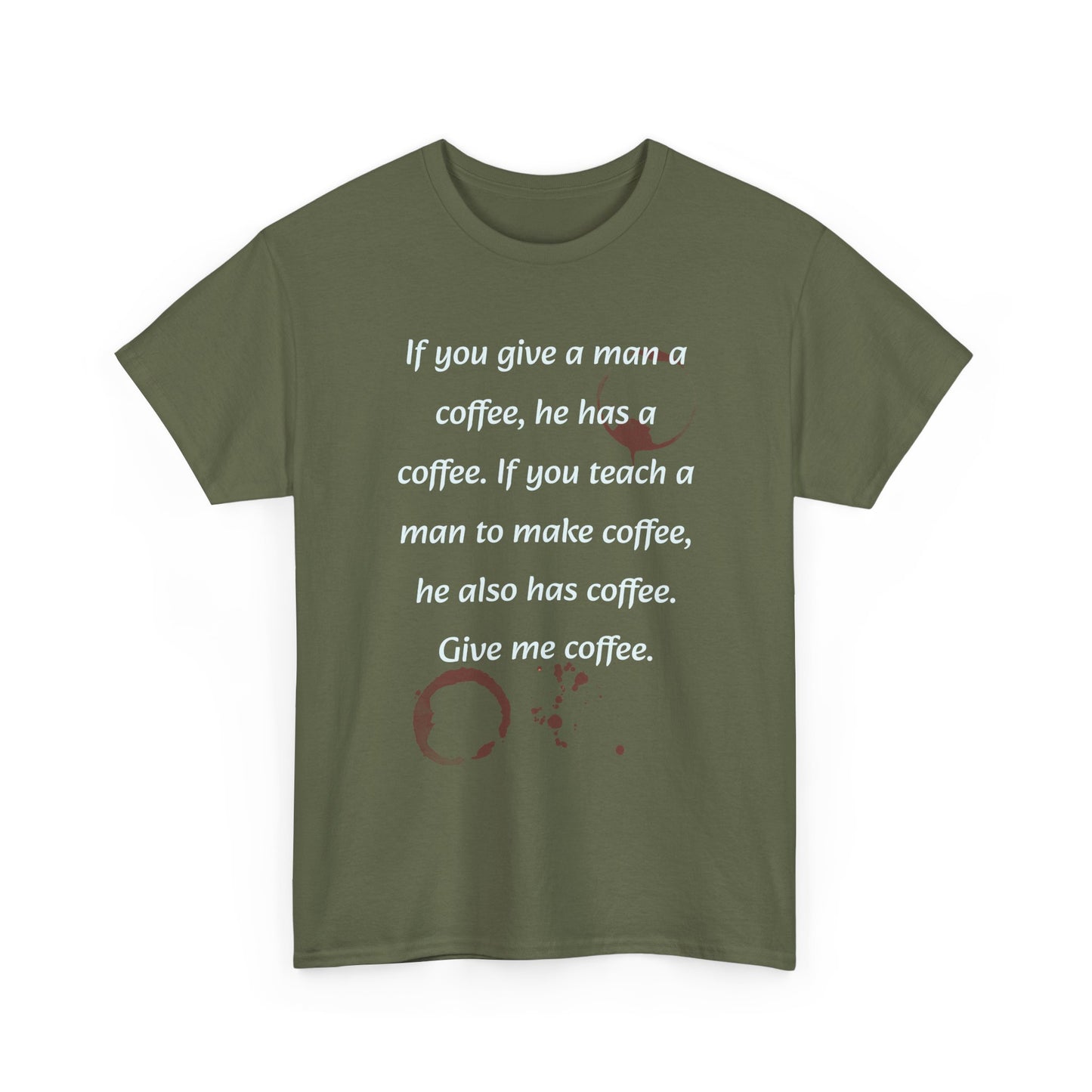Coffee Lover Unisex Heavy Cotton Tee