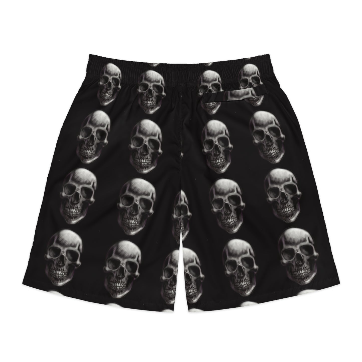 Skull Men's Jogger Shorts (AOP)