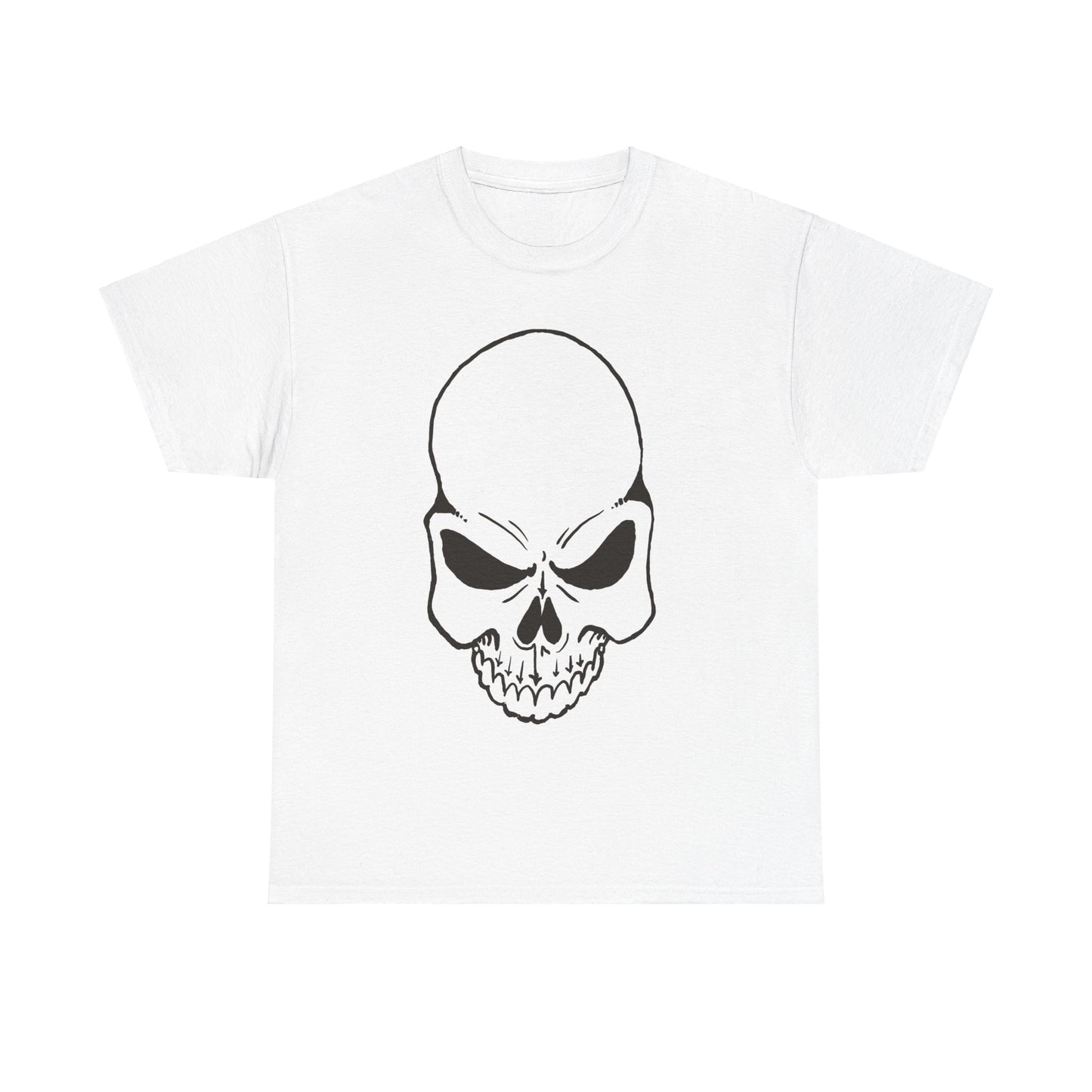 Unisex Heavy Cotton Tee - Skull