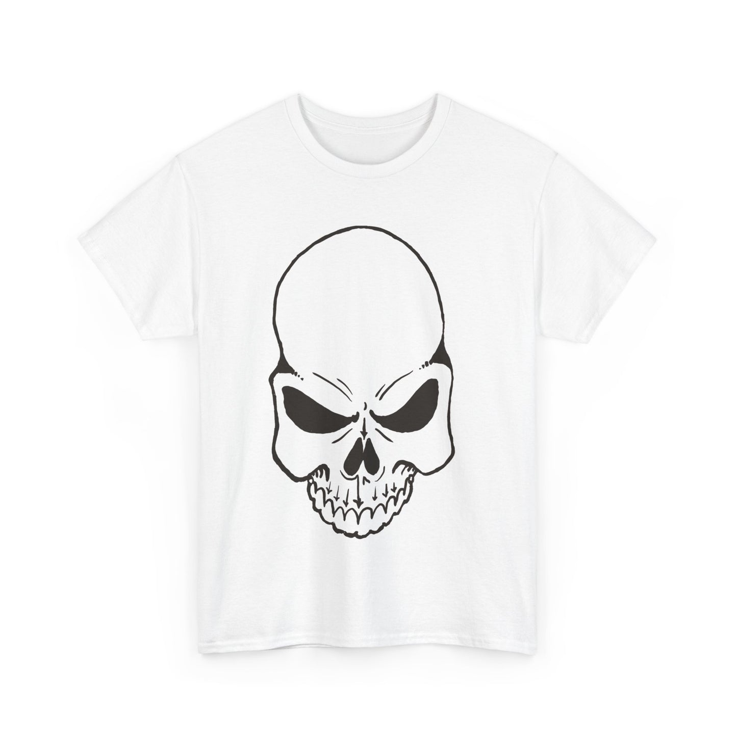 Unisex Heavy Cotton Tee - Skull