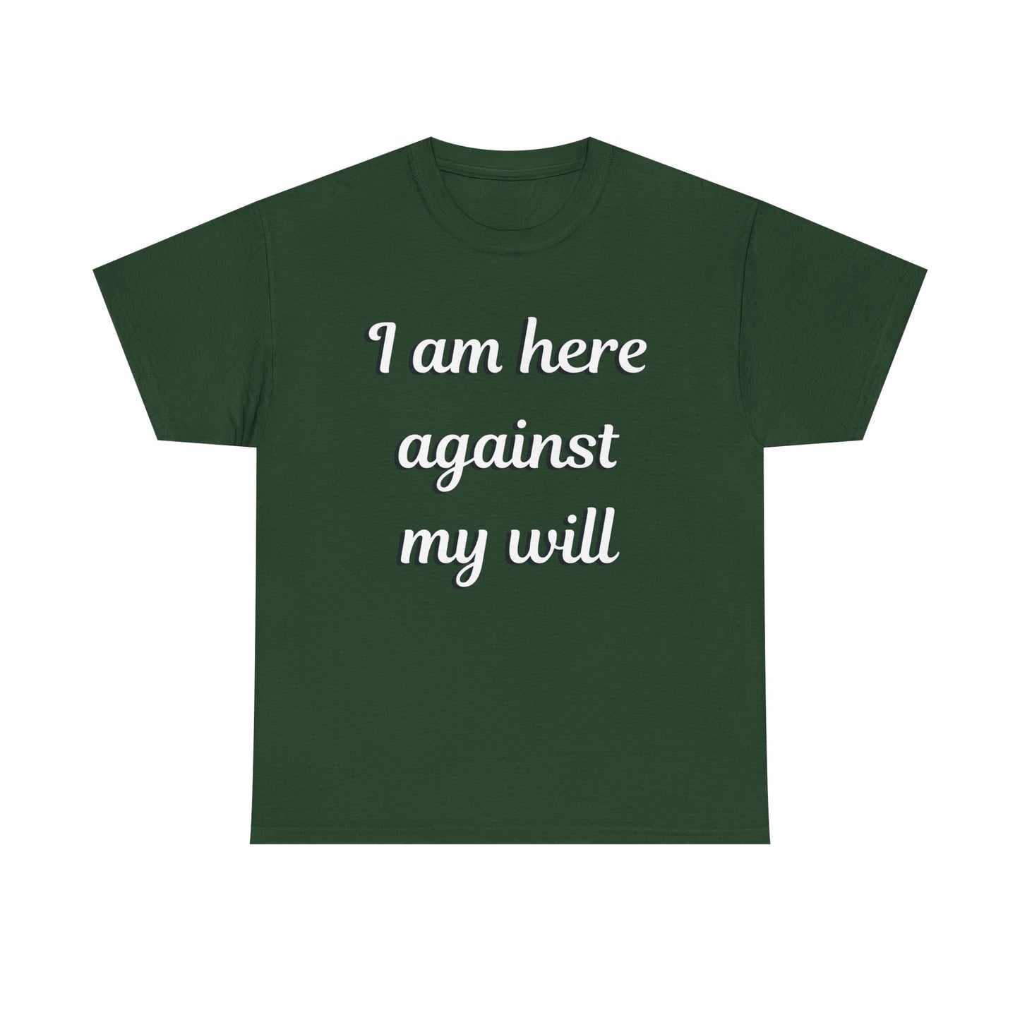 I am here Unisex Heavy Cotton Tee
