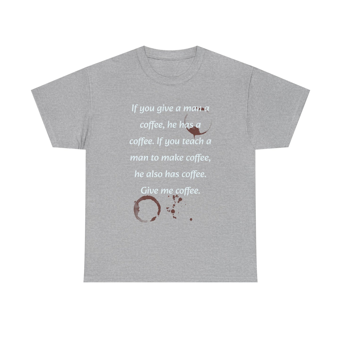 Coffee Lover Unisex Heavy Cotton Tee