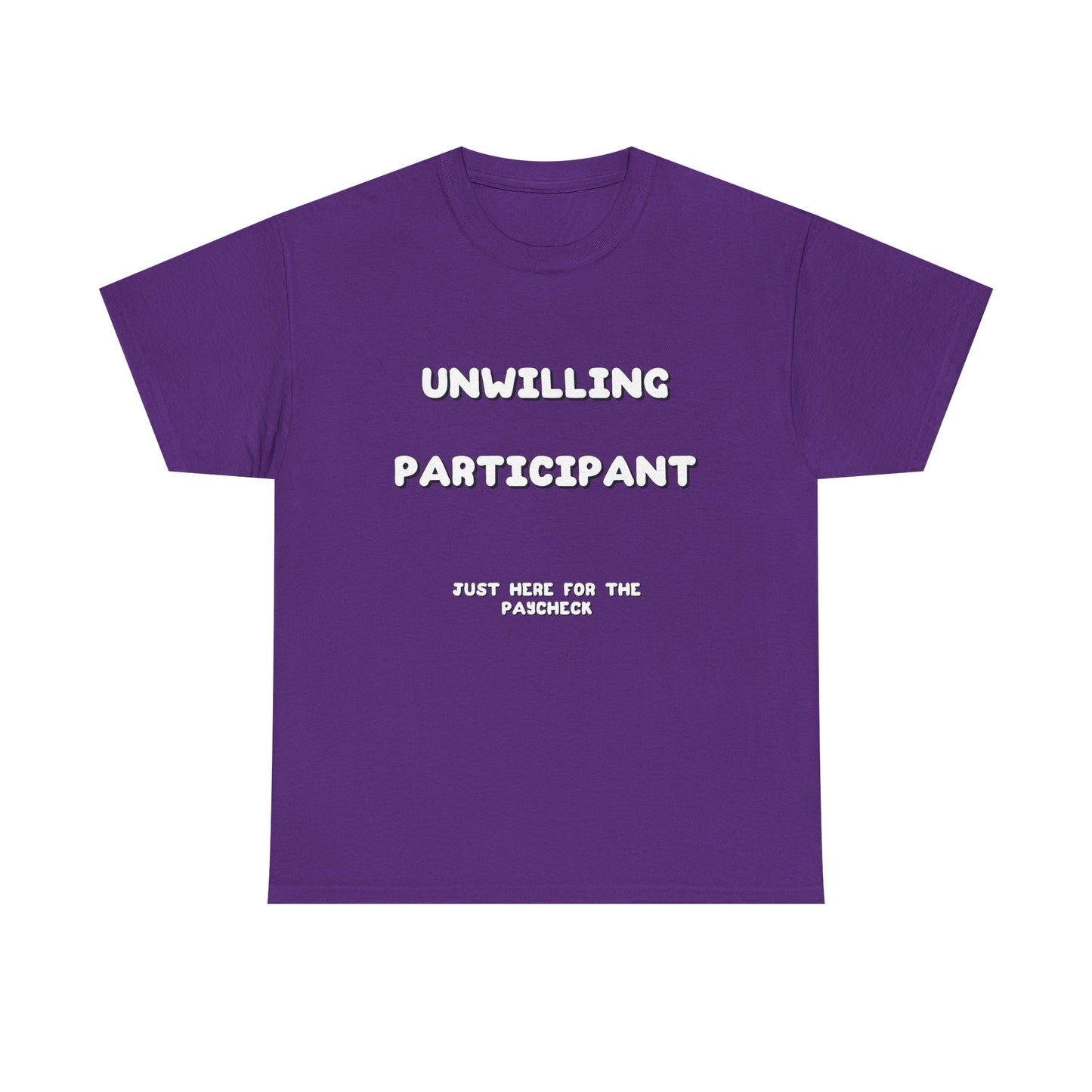 Unwilling Unisex Heavy Cotton Tee