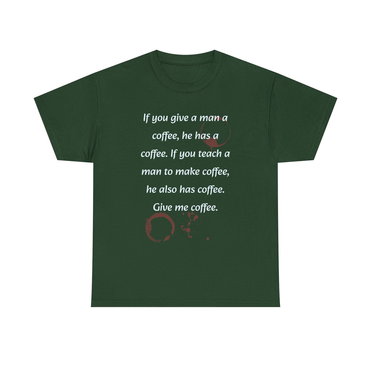 Coffee Lover Unisex Heavy Cotton Tee