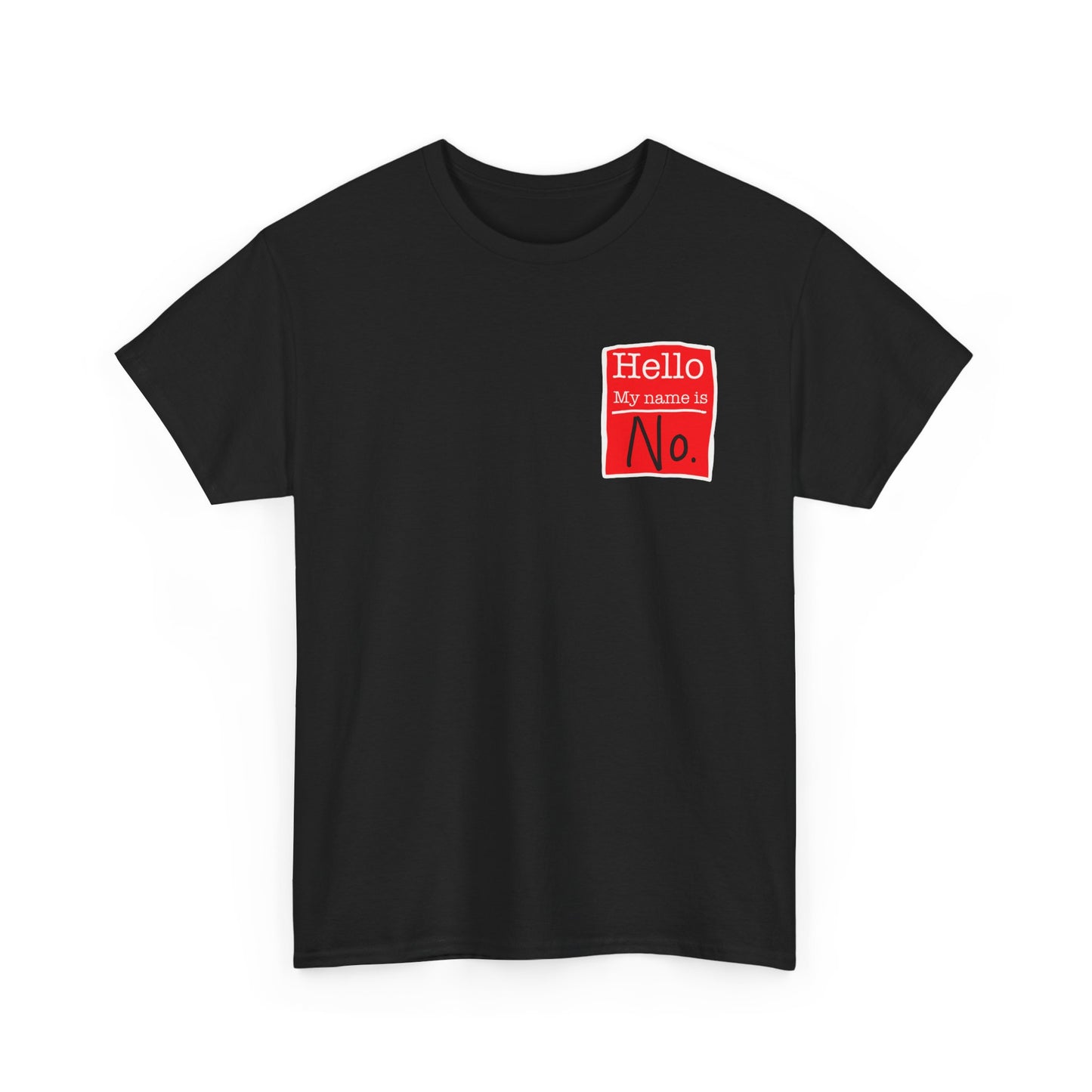Name tag no Unisex Heavy Cotton Tee